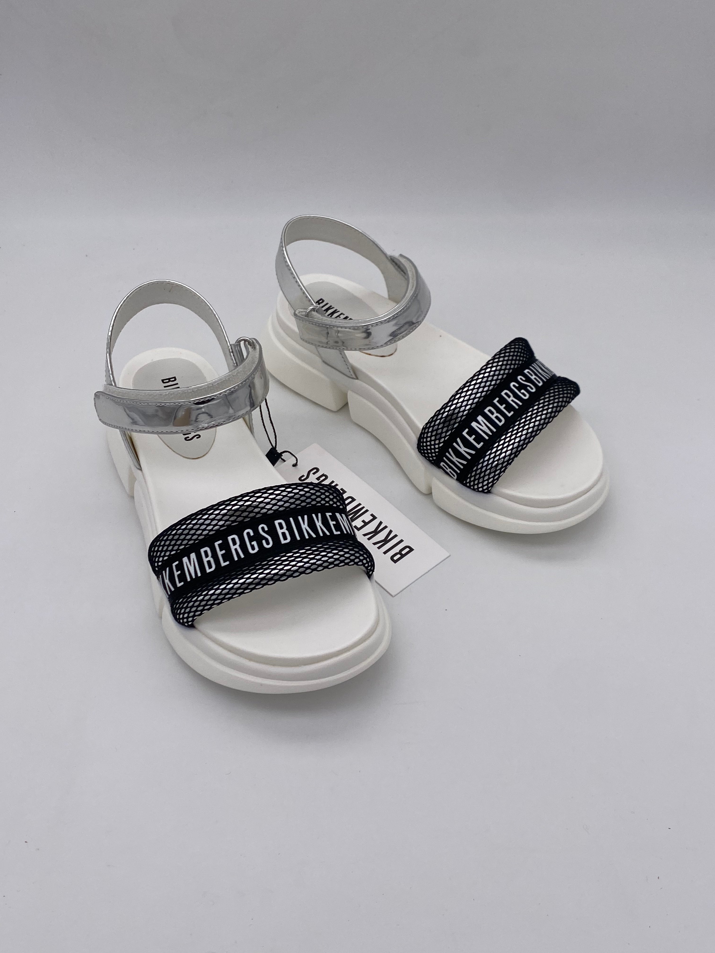 BIKKEMBERGS - Sandali Argento Bambino - K3A2
