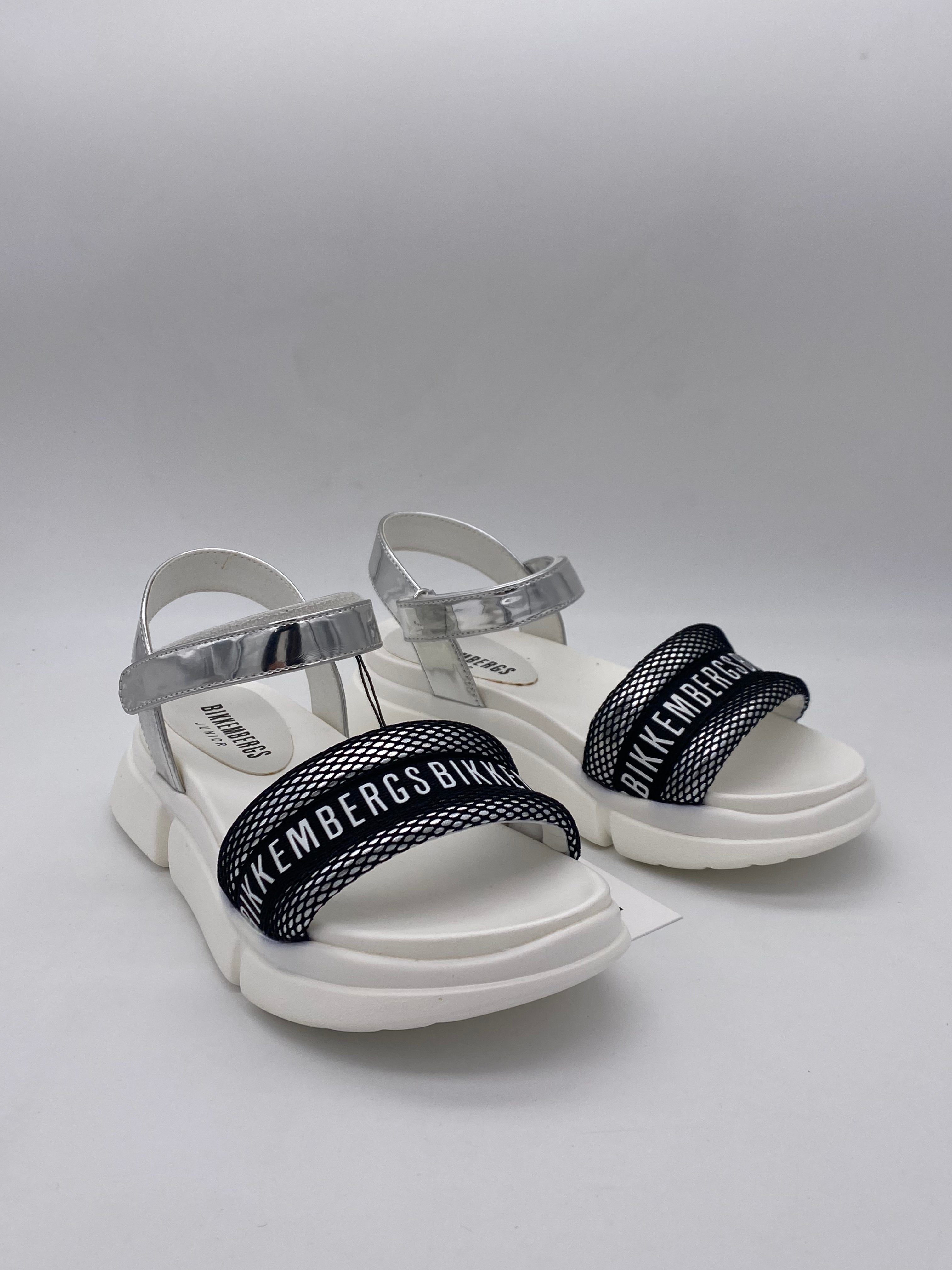 BIKKEMBERGS - Sandali Argento Bambino - K3A2
