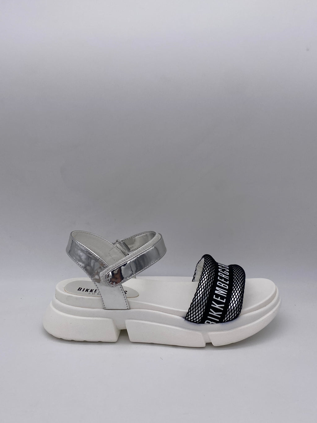 BIKKEMBERGS - Sandali Argento Bambino - K3A2