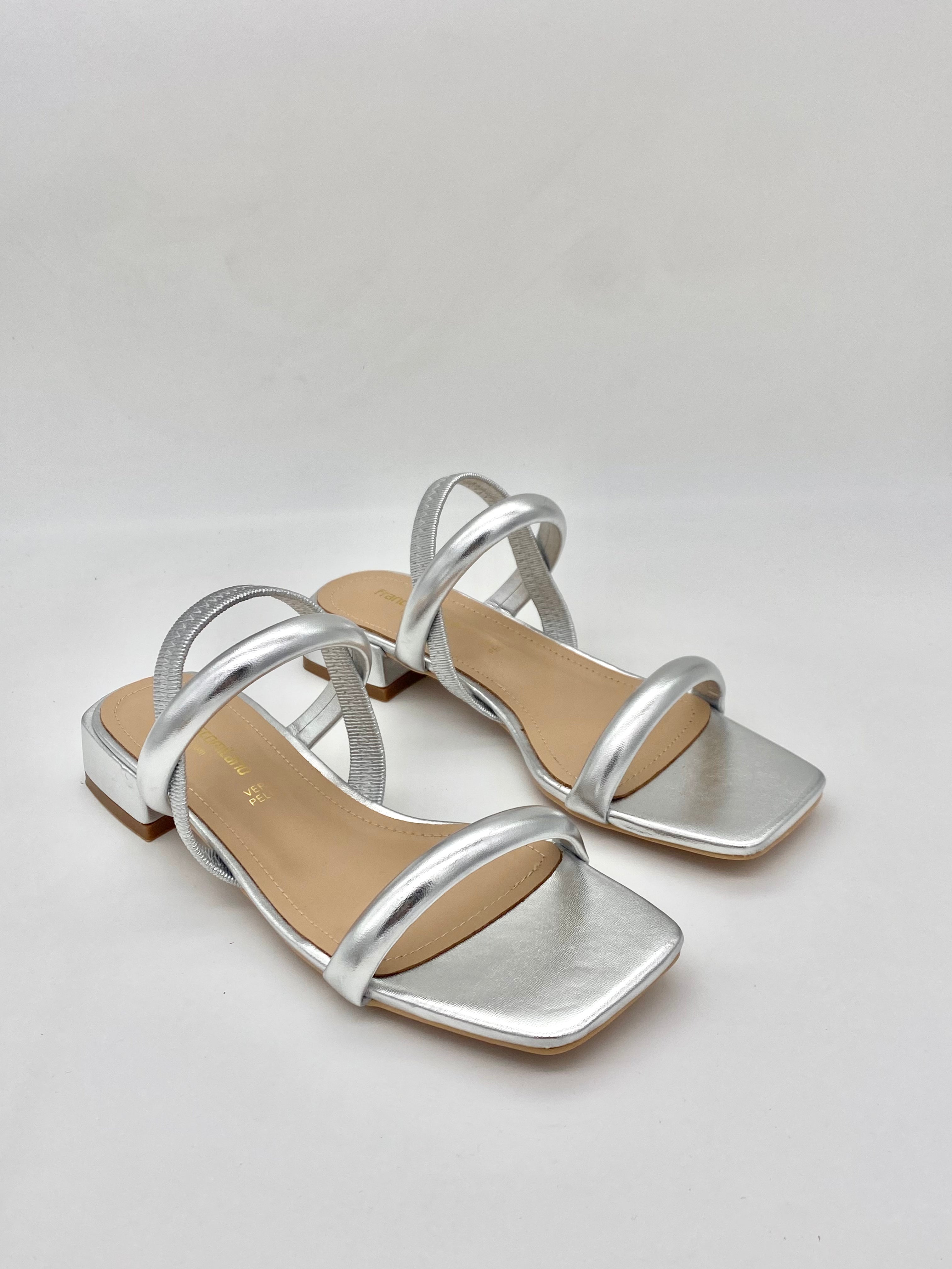 FRANCESCO MILANO - Sandali Bassi Laminati - Donna