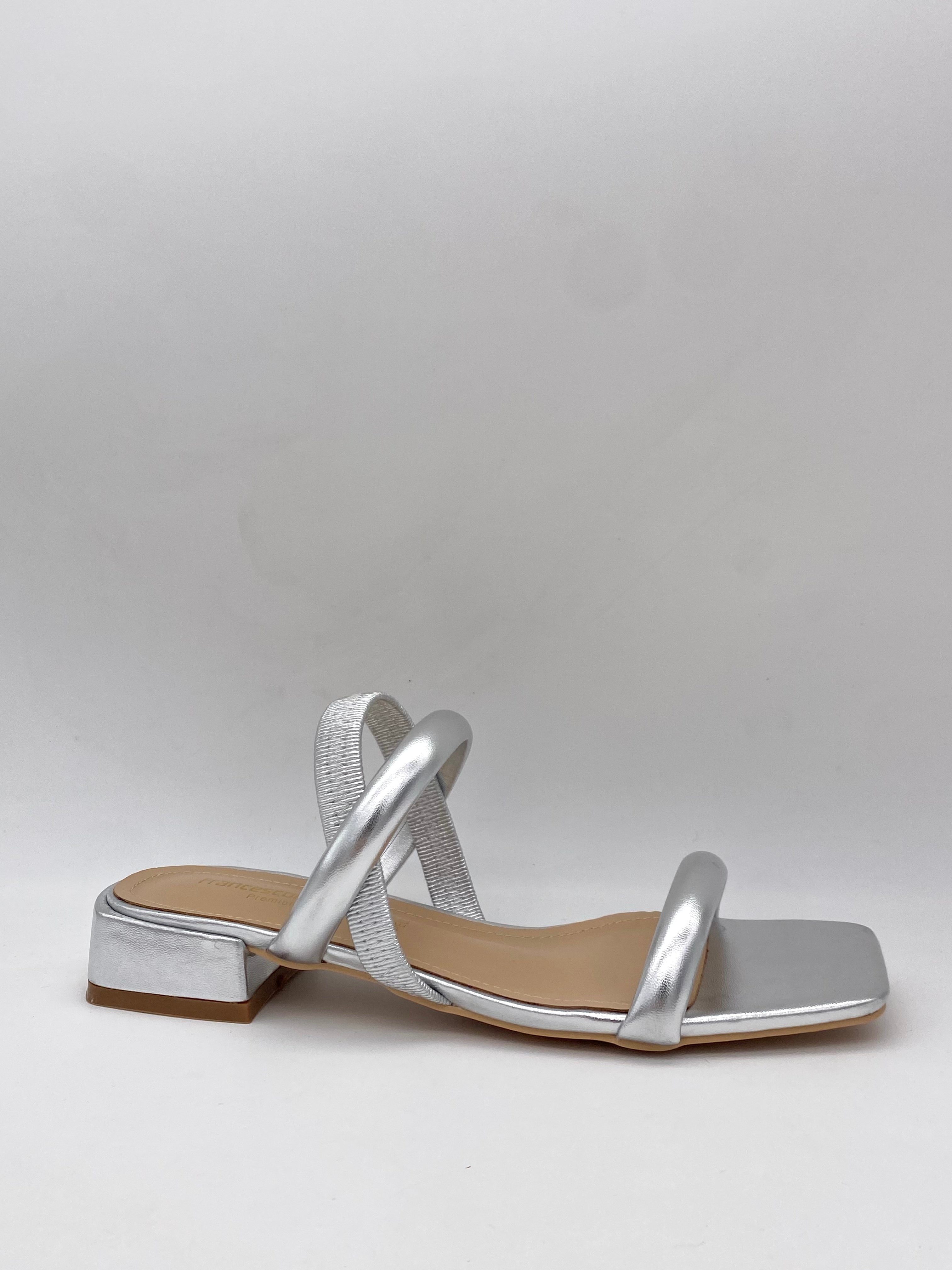 FRANCESCO MILANO - Sandali Bassi Laminati - Donna