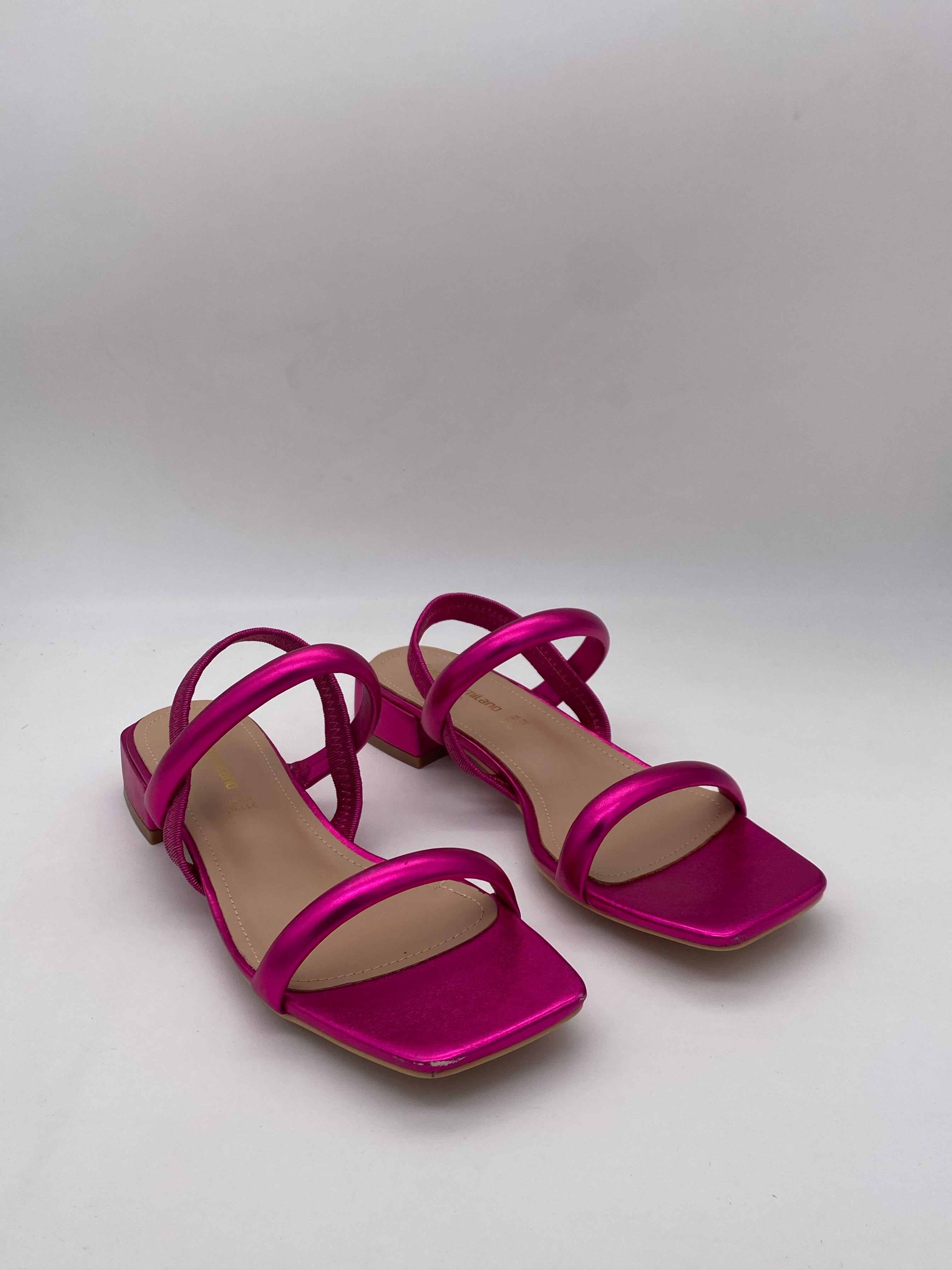 FRANCESCO MILANO - Sandali Bassi Laminati - Donna