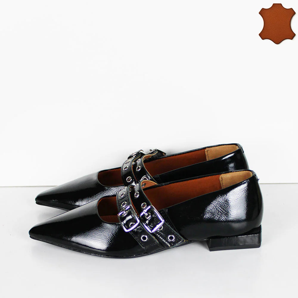 PARROTTO BALLERINA EM-8931 BORDEAUX E NERO