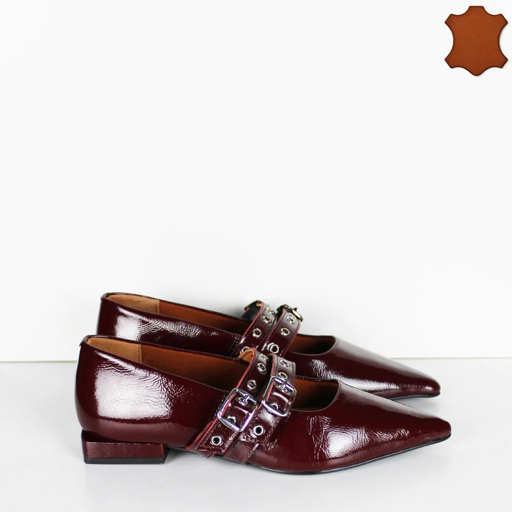 PARROTTO BALLERINA EM-8931 BORDEAUX E NERO
