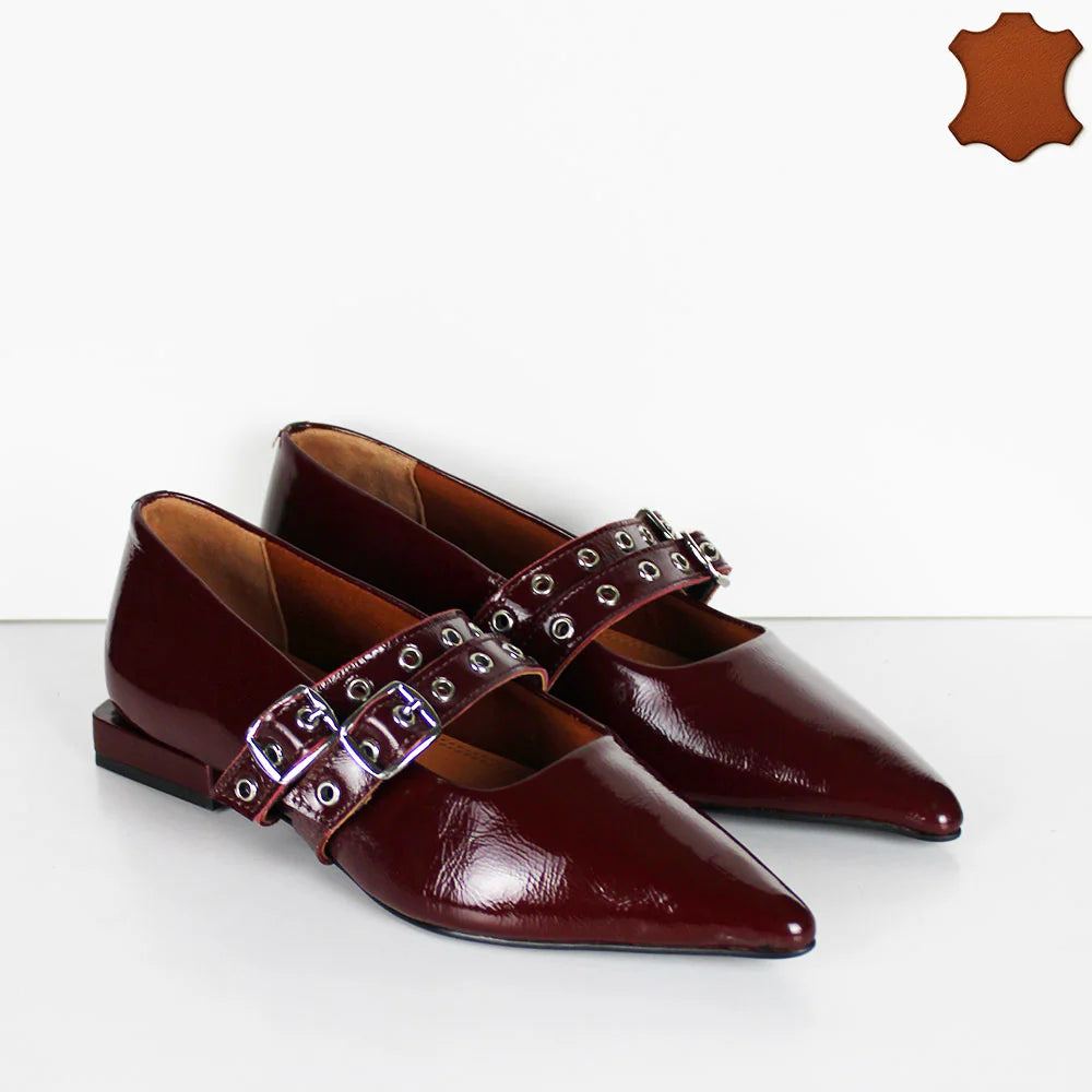 PARROTTO BALLERINA EM-8931 BORDEAUX E NERO