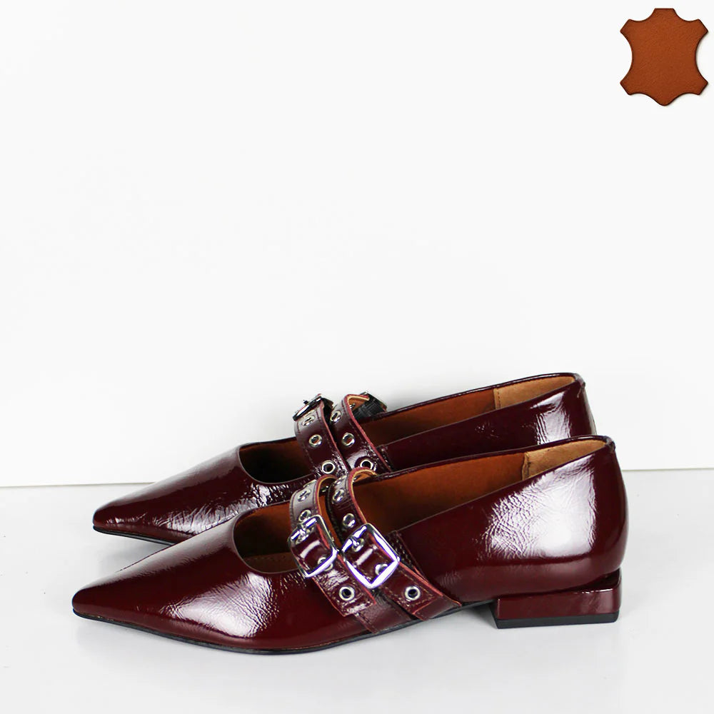 PARROTTO BALLERINA EM-8931 BORDEAUX E NERO