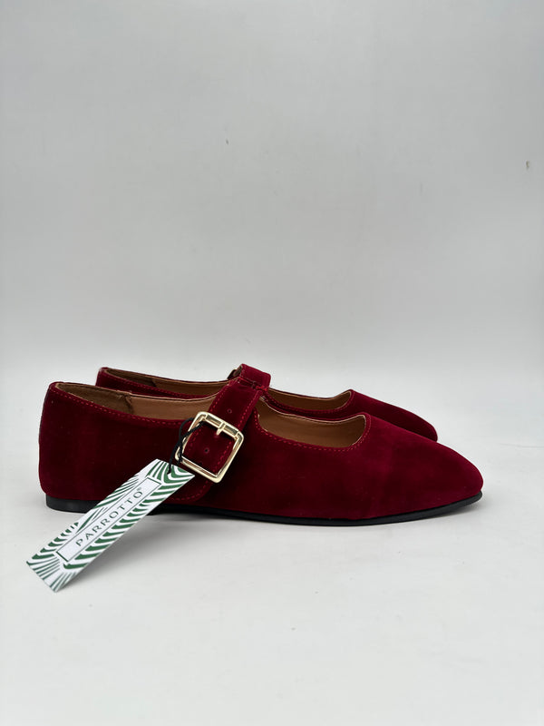 PARROTTO BALLERINA EM-8969 BORDEAUX E MARRONE