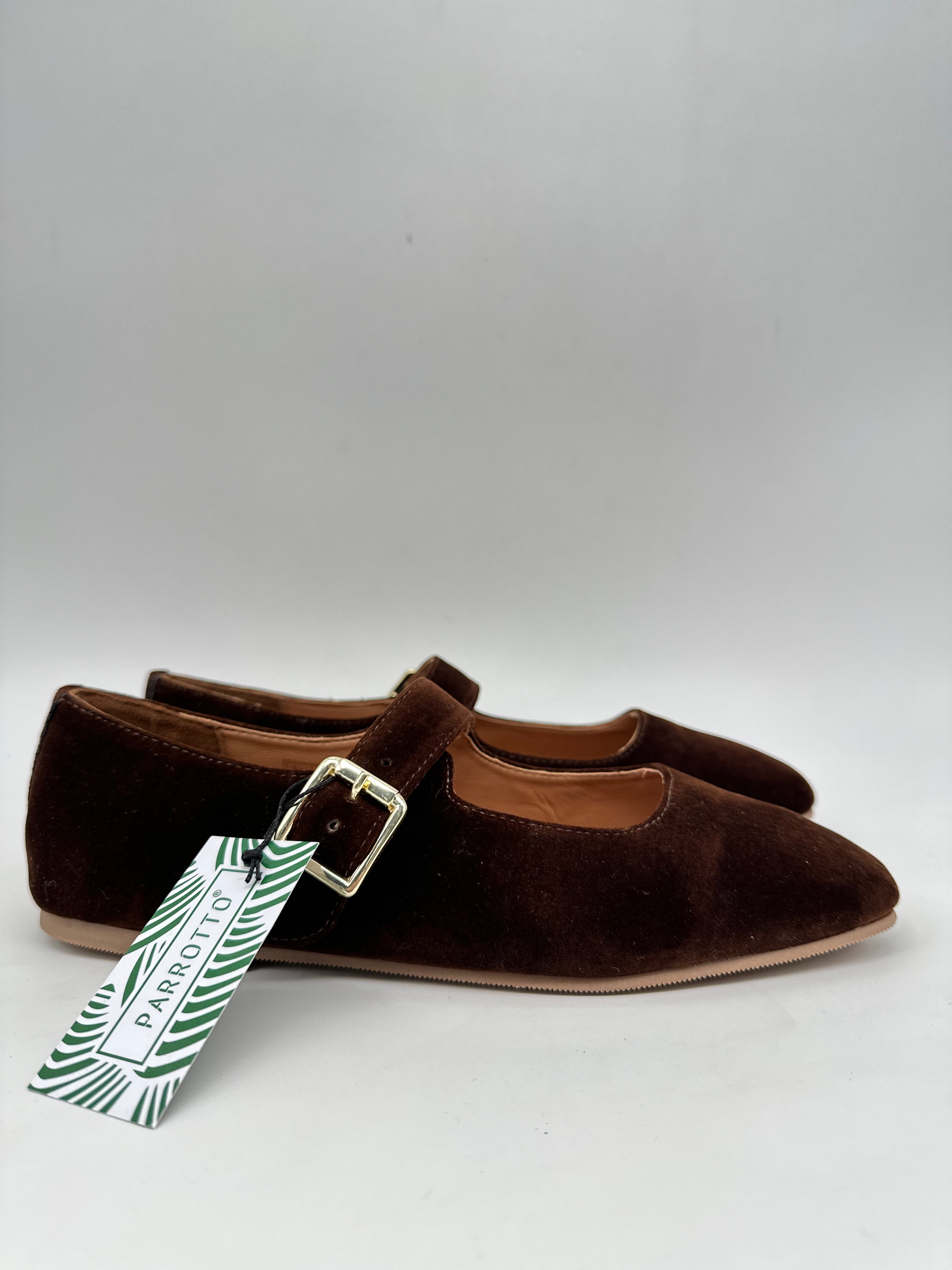 PARROTTO BALLERINA EM-8969 BORDEAUX E MARRONE