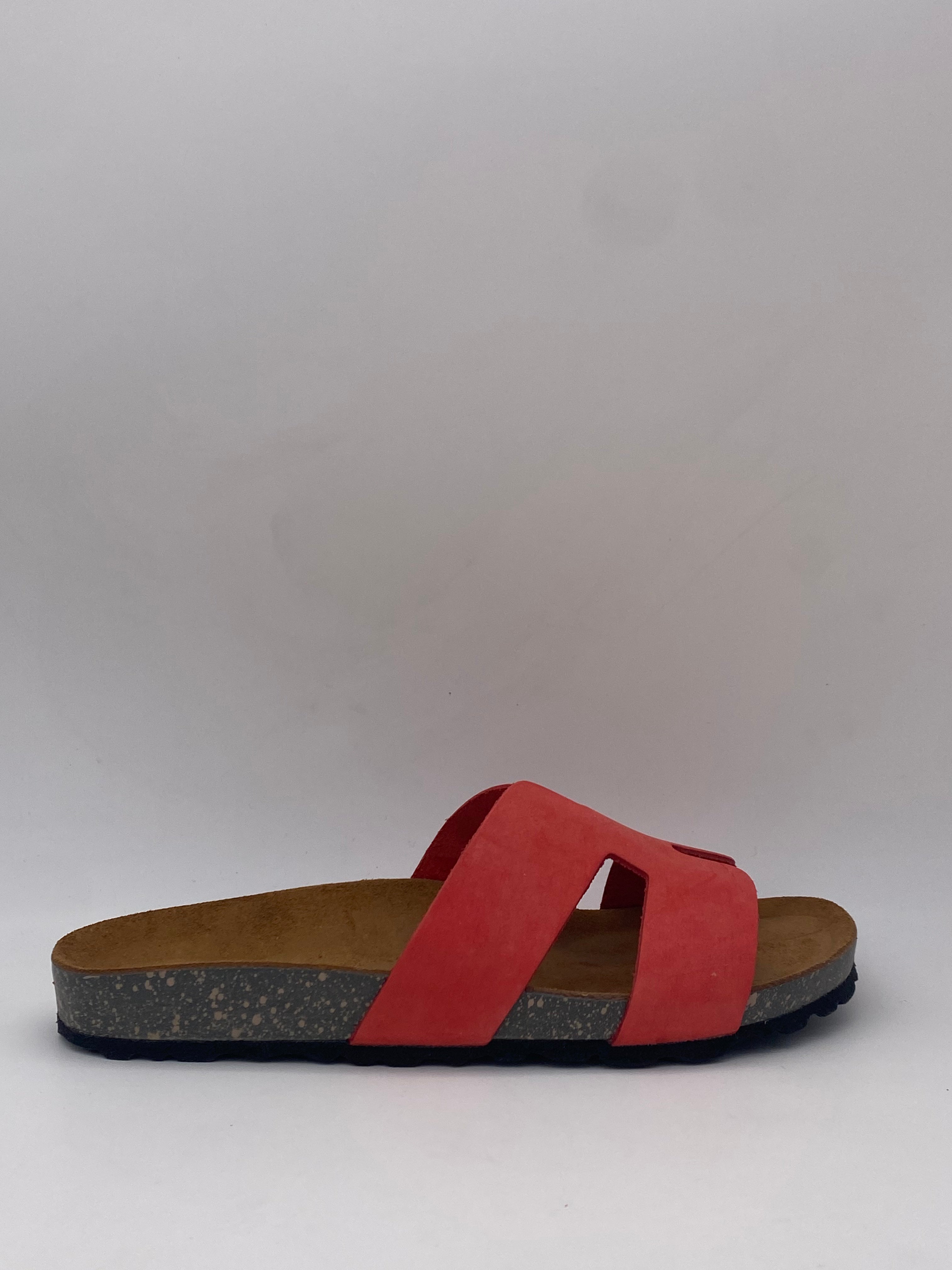 BELLINI - Pantofola Julia Argento/Rosso