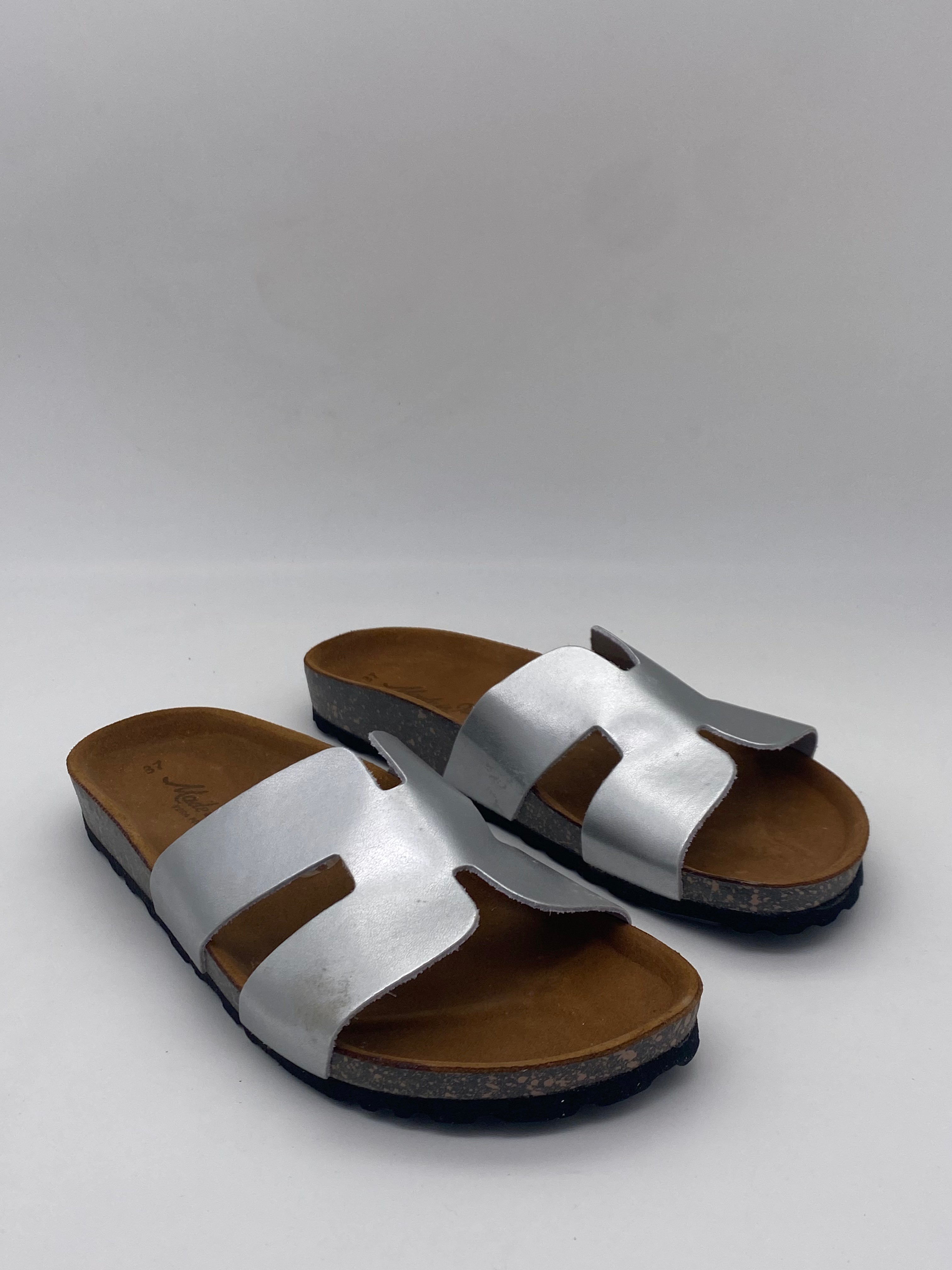 BELLINI - Pantofola Julia Argento/Rosso