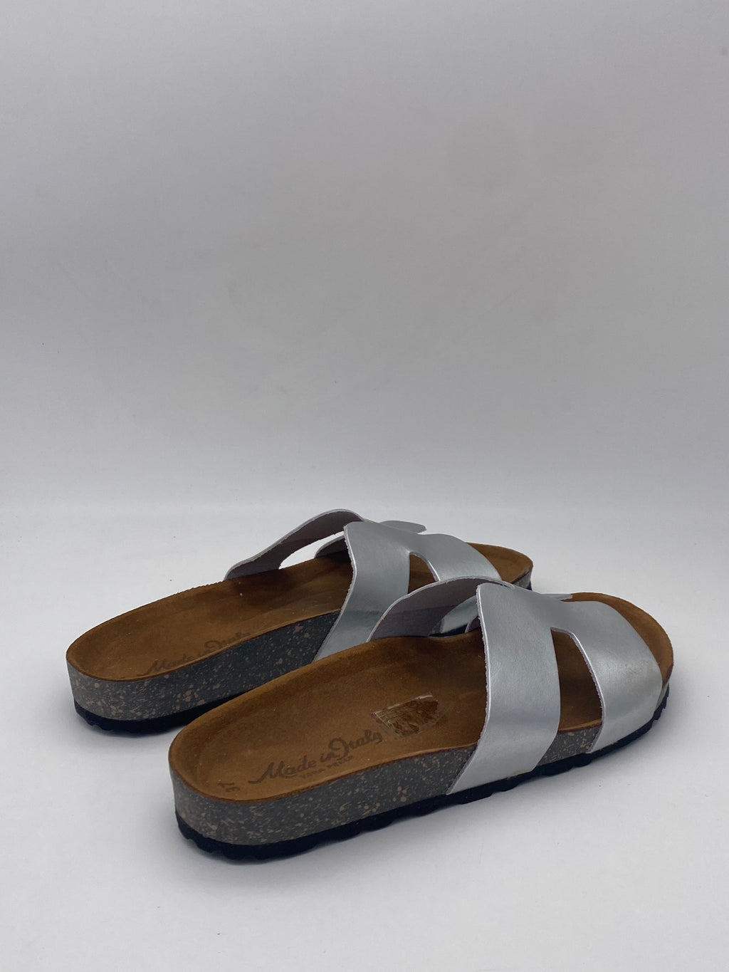 BELLINI - Pantofola Julia Argento/Rosso