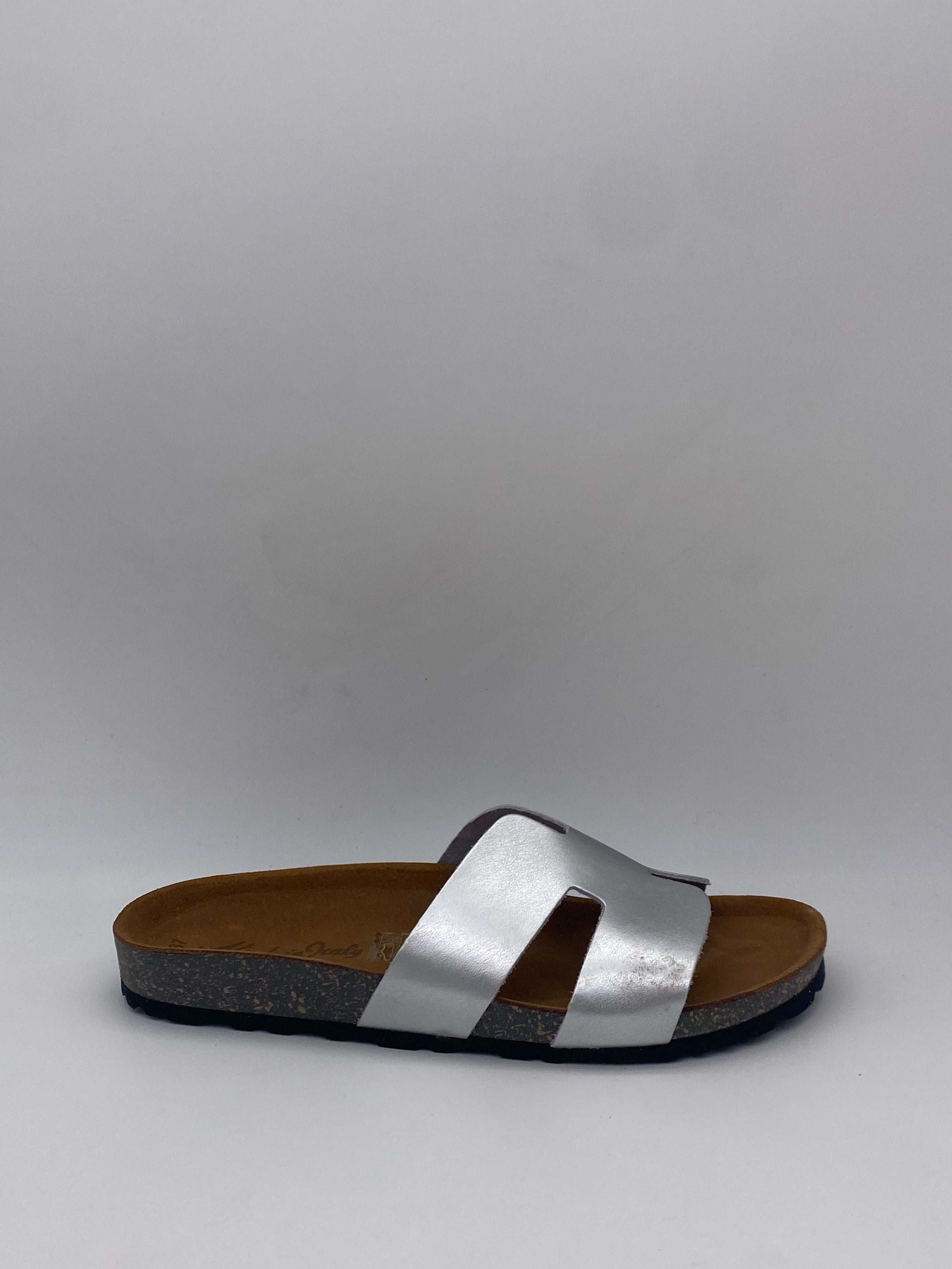 BELLINI - Pantofola Julia Argento/Rosso