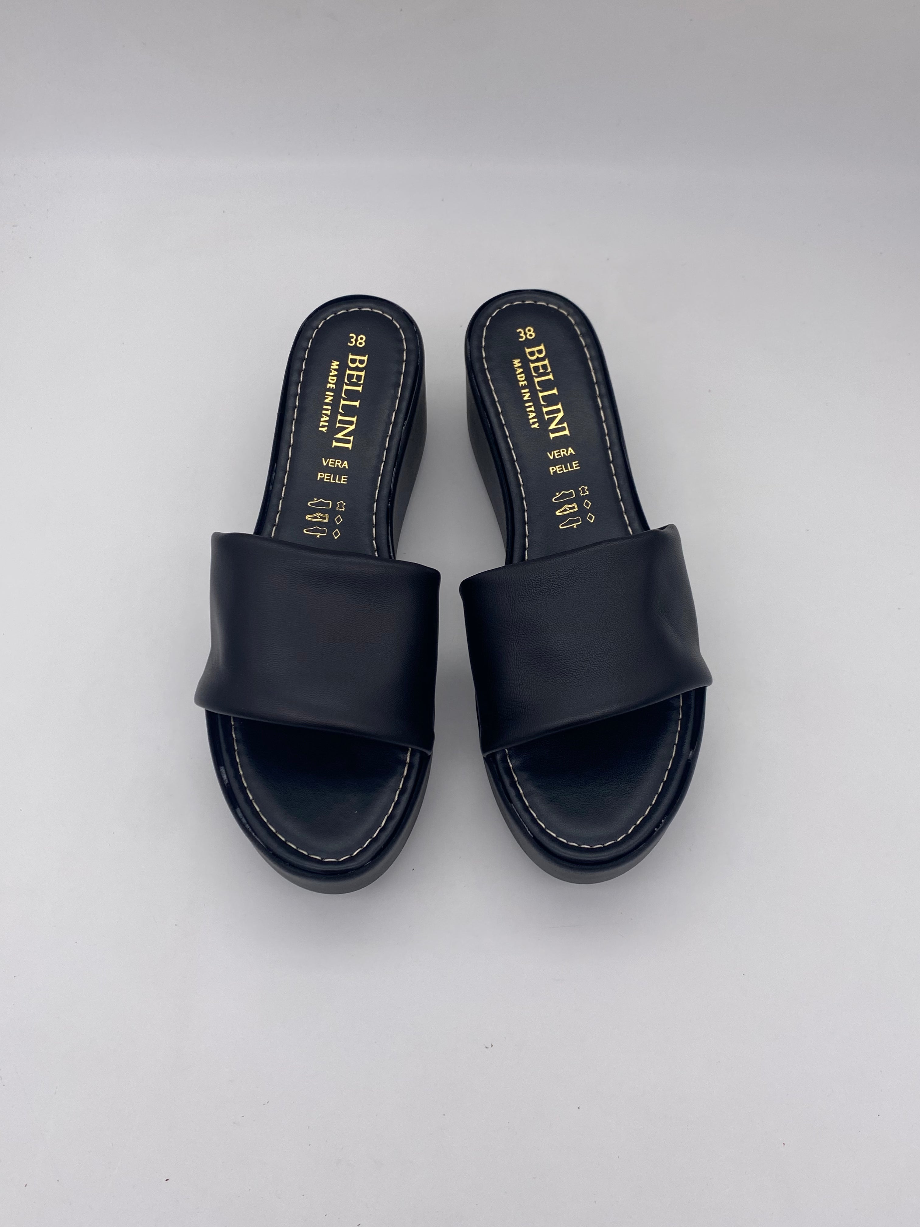 Bellini - Pantofole con zeppa - Donna