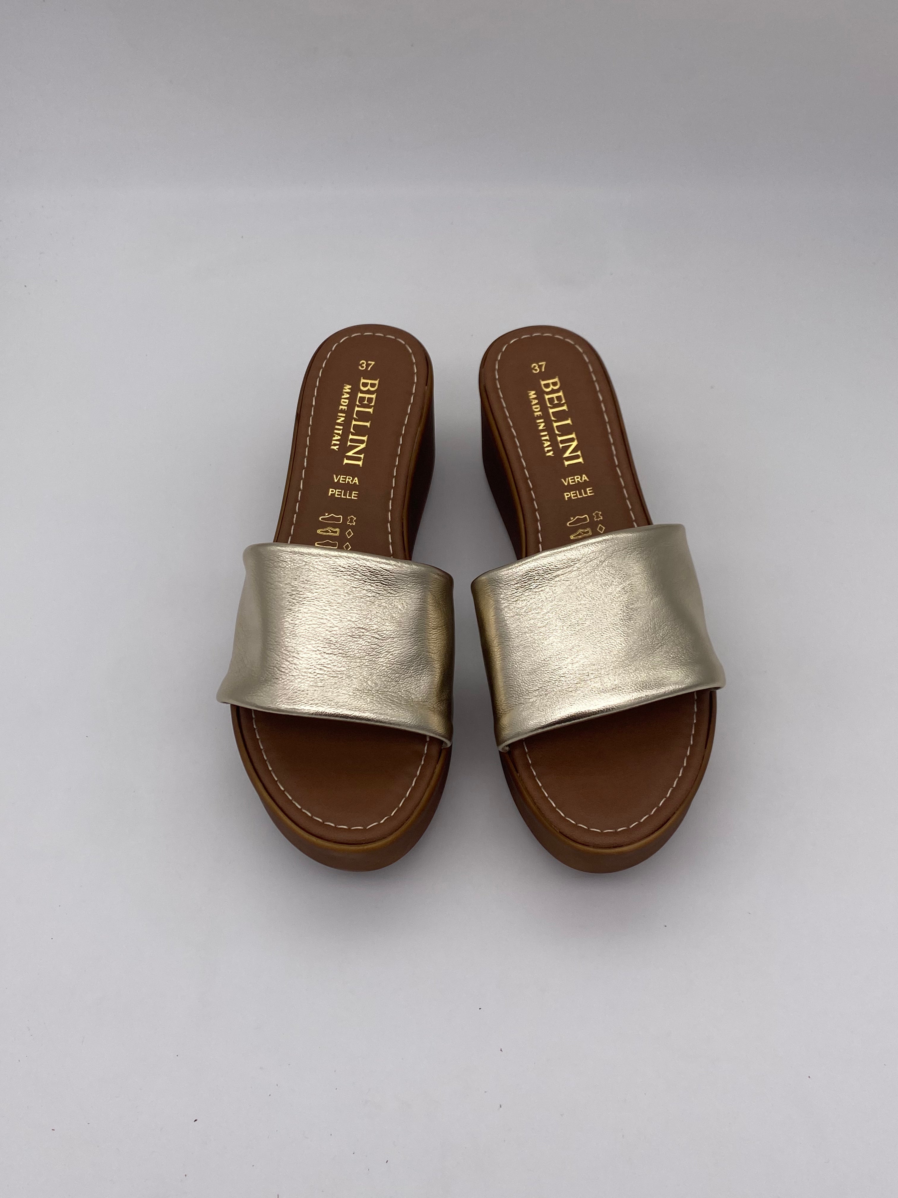 Bellini - Pantofole con zeppa - Donna