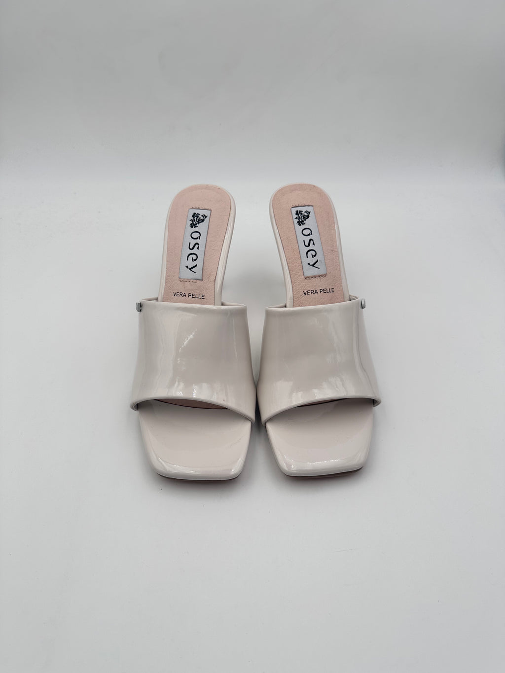 OSEY - Sandalo Fascia effetto Vernice