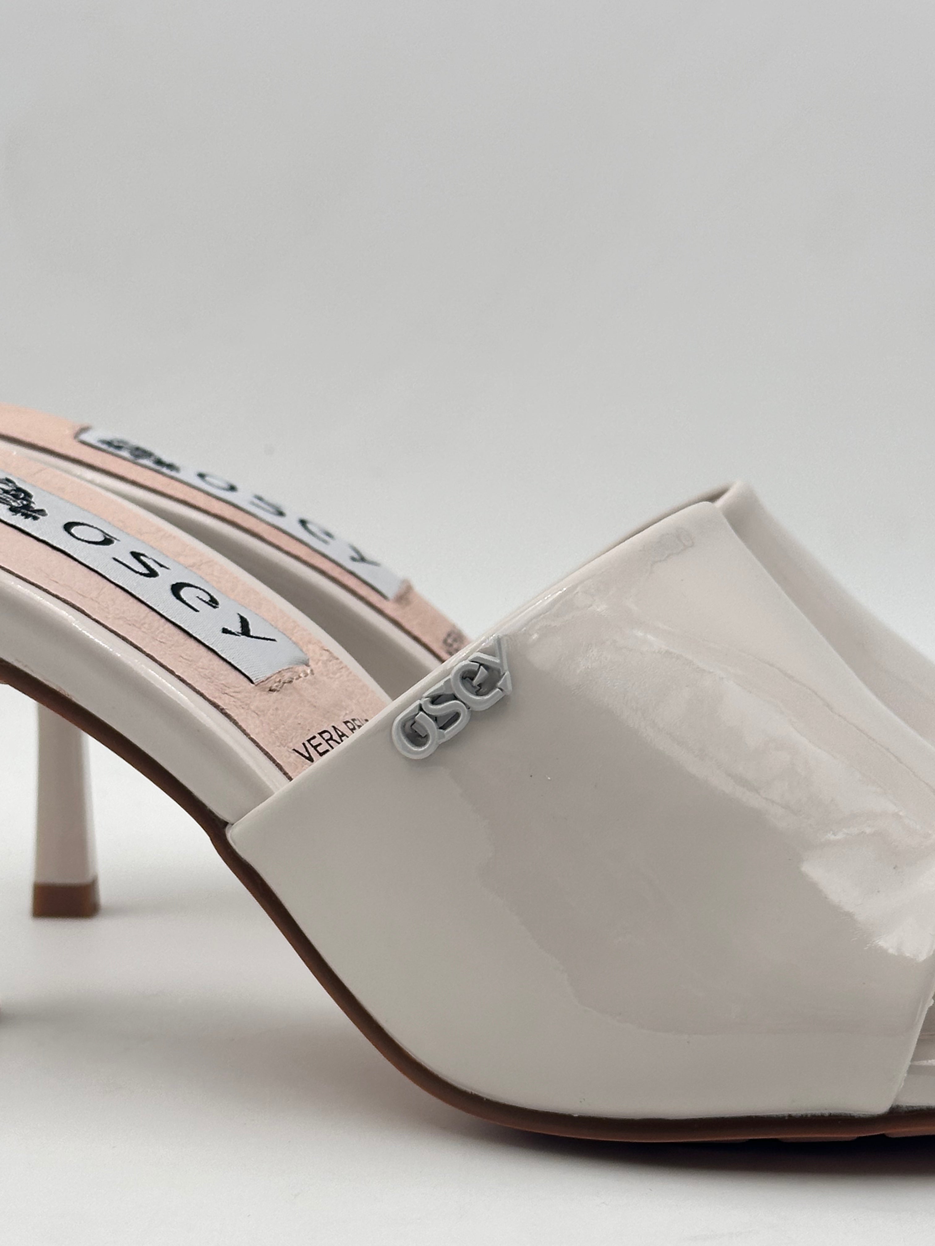 OSEY - Sandalo Fascia effetto Vernice