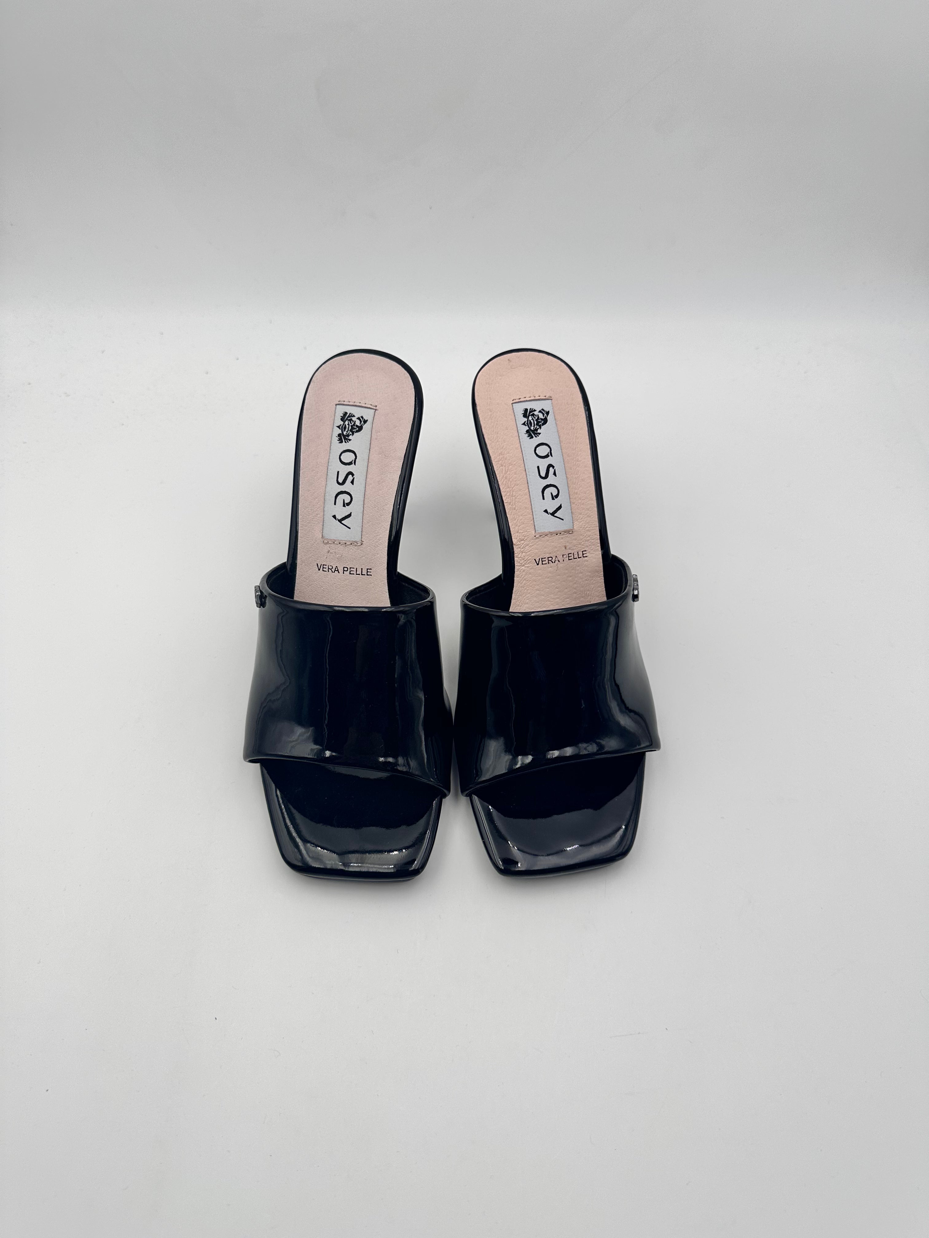 OSEY - Sandalo Fascia effetto Vernice