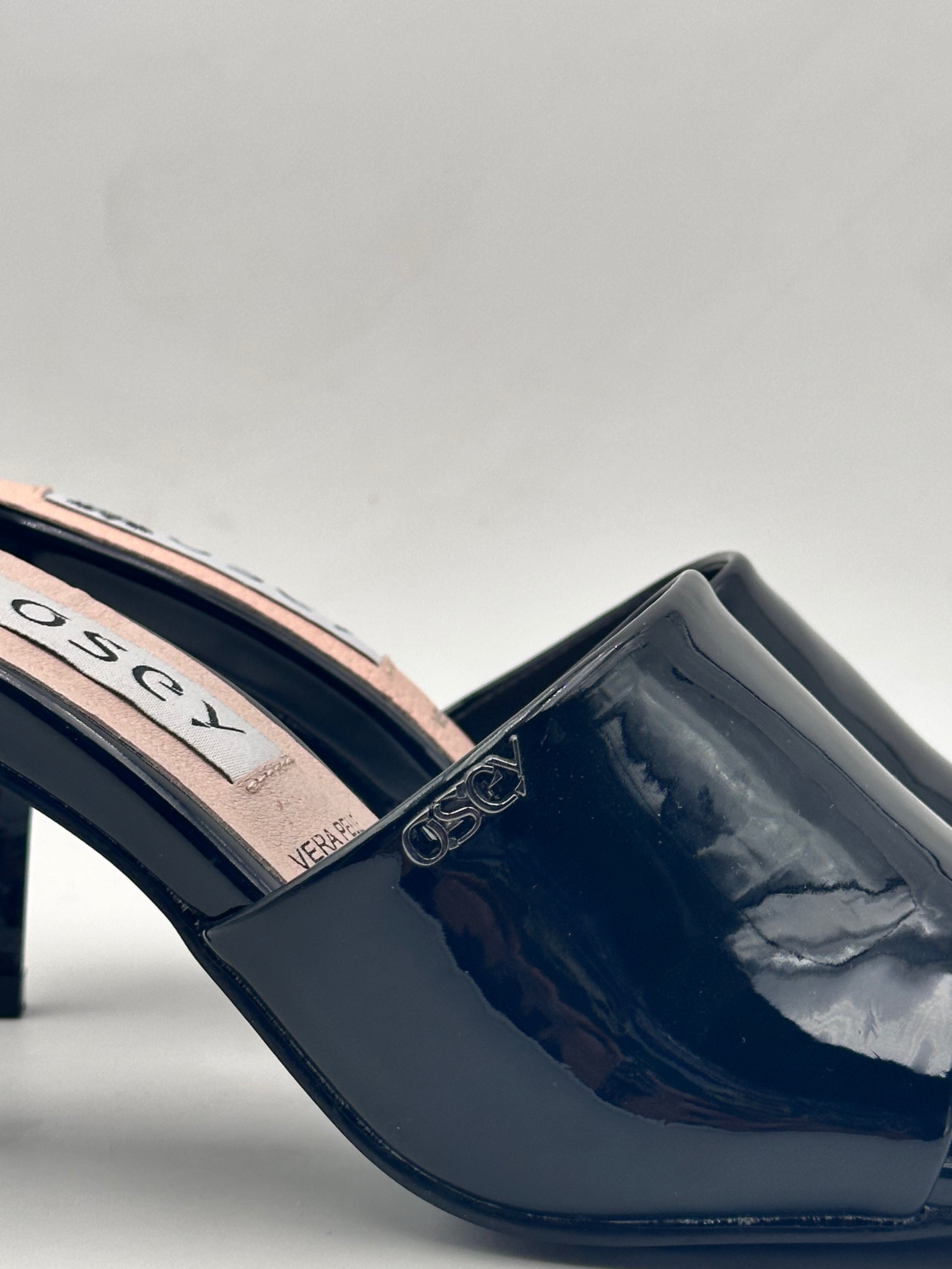 OSEY - Sandalo Fascia effetto Vernice