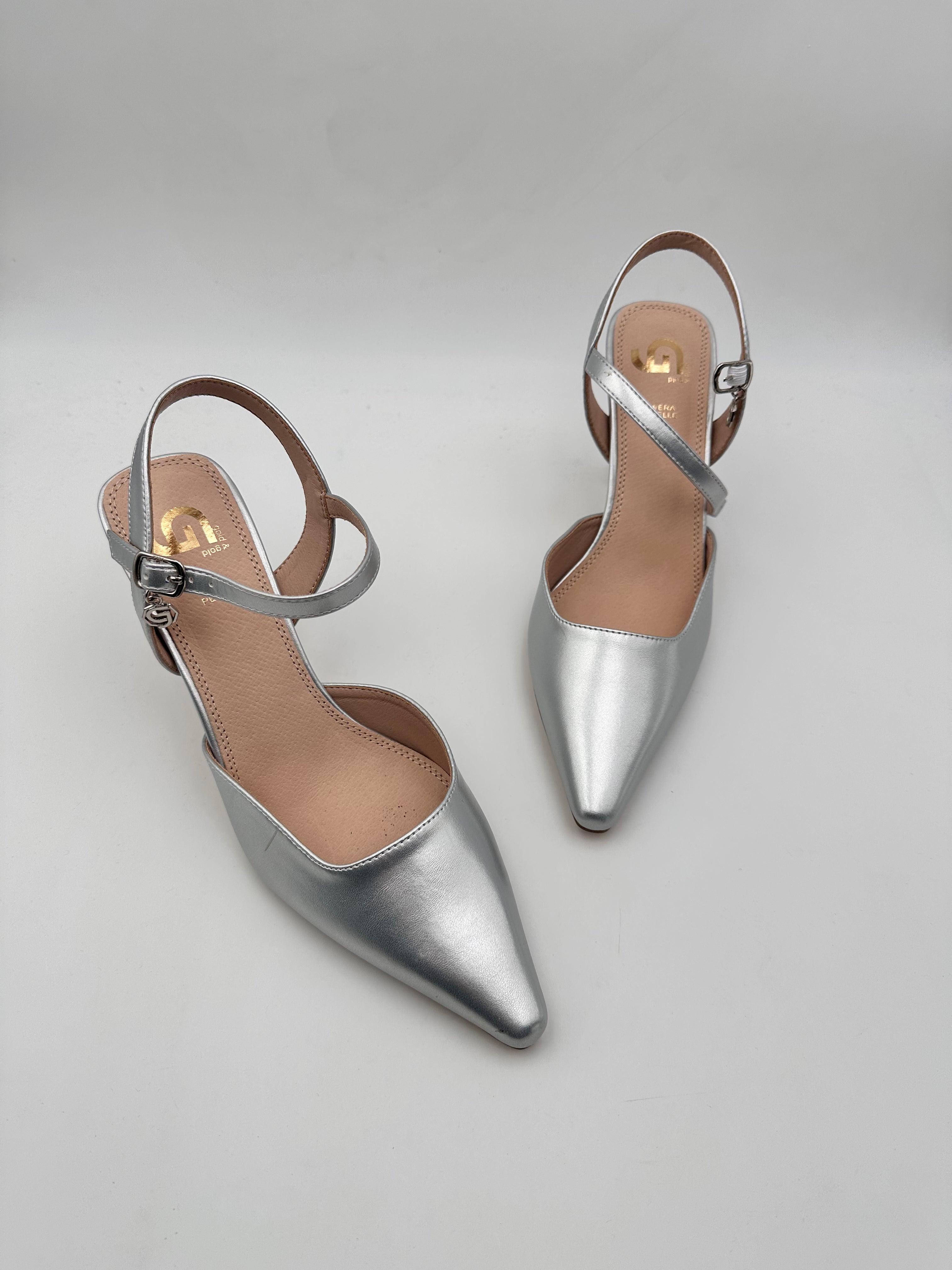 Gold & Gold - Tacco basso Metallico Donna