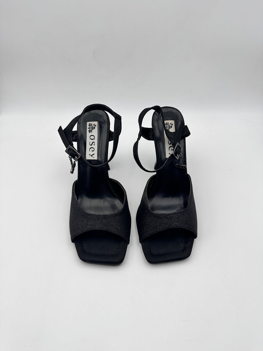 OSEY - Tacco Rocchetto Raso/Glitter