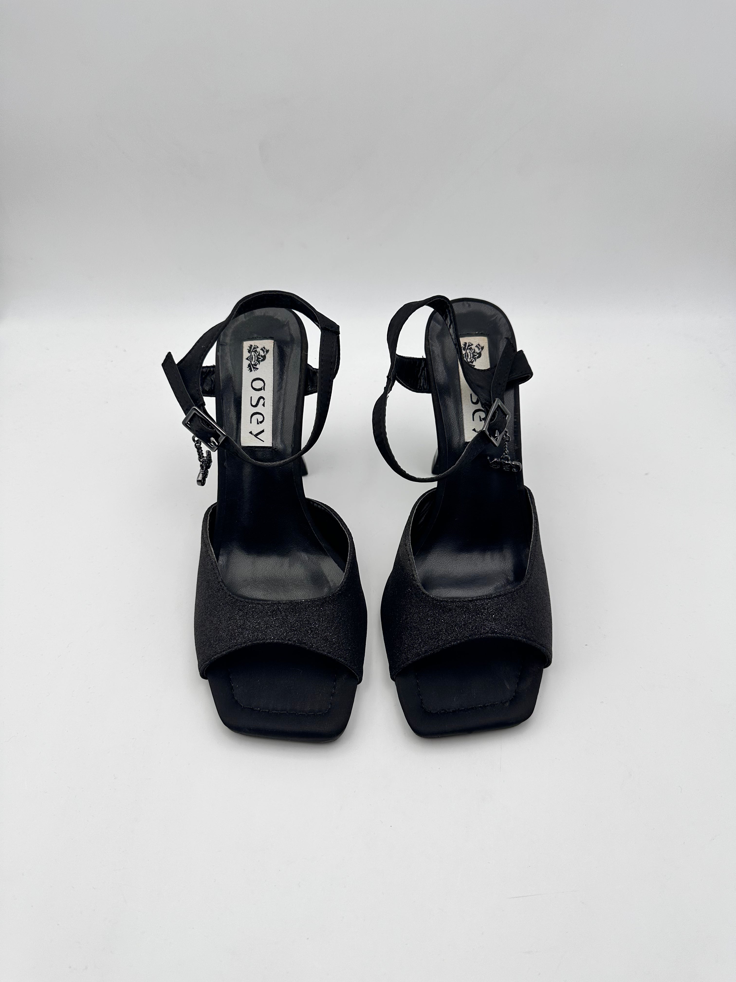 OSEY - Tacco Rocchetto Raso/Glitter
