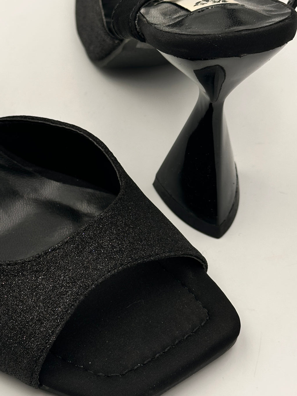 OSEY - Tacco Rocchetto Raso/Glitter