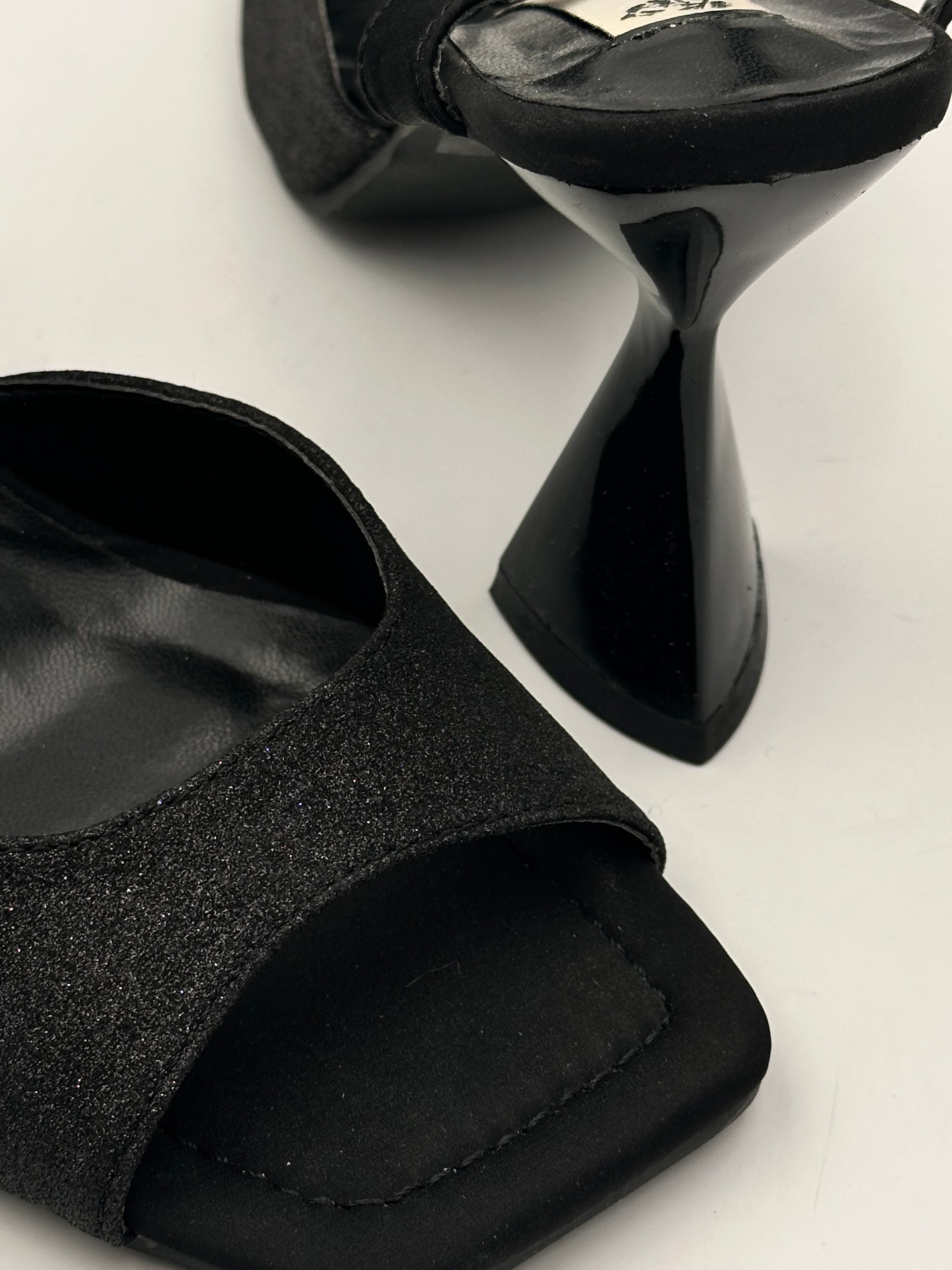 OSEY - Tacco Rocchetto Raso/Glitter