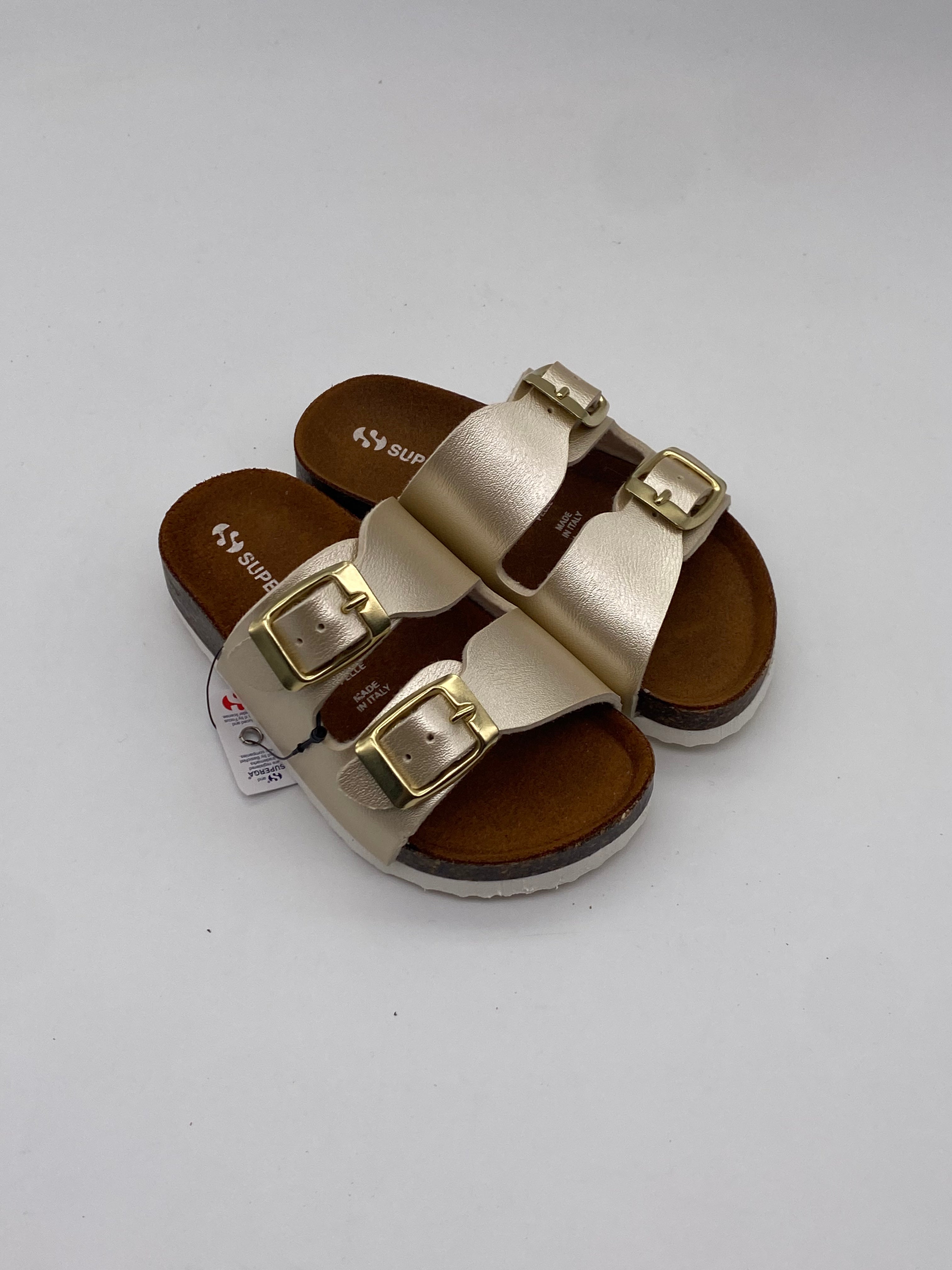 SUPERGA - Sandali Birk Laminati  - PRIMI PASSI