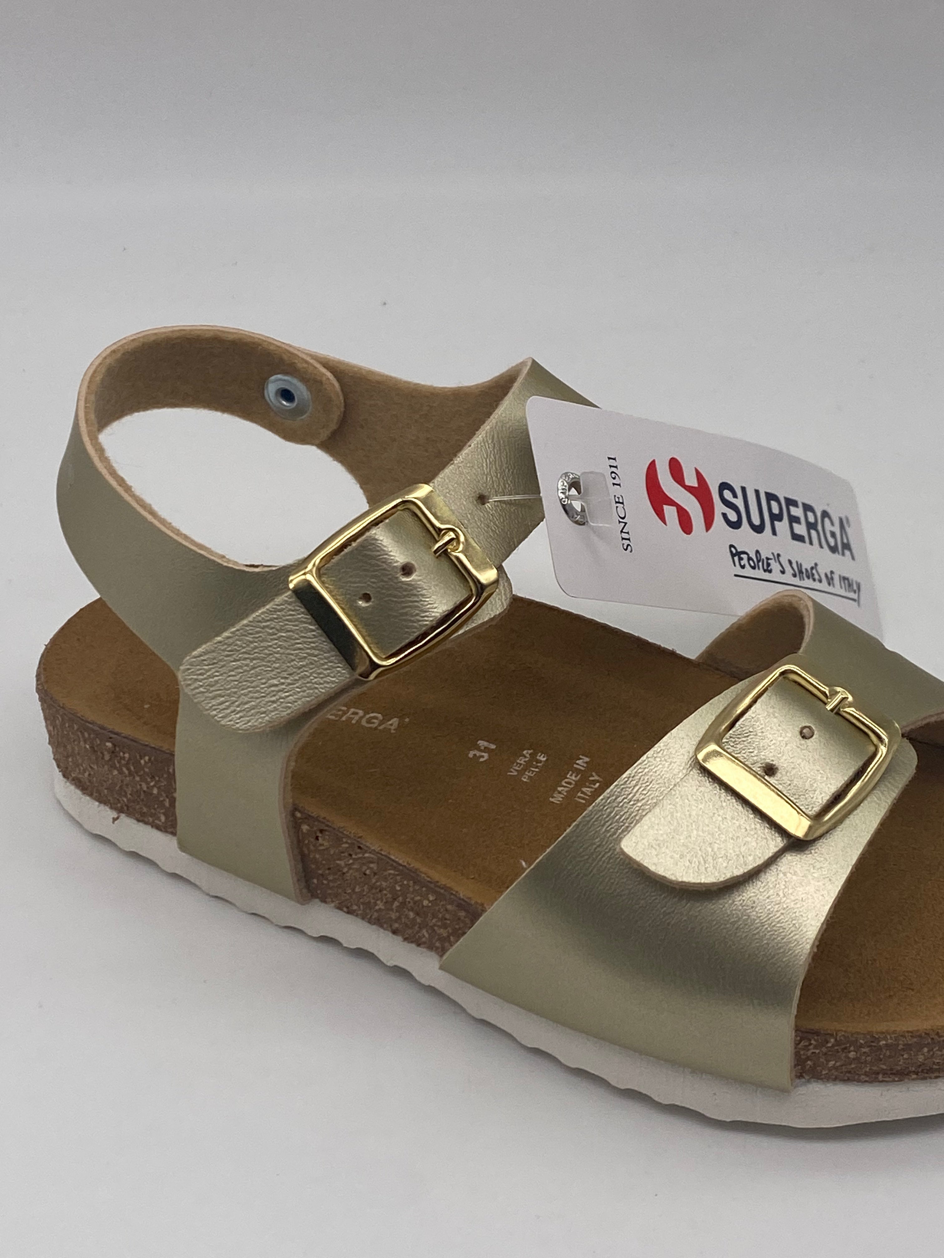 SUPERGA- Sandali Laminati  - BAM