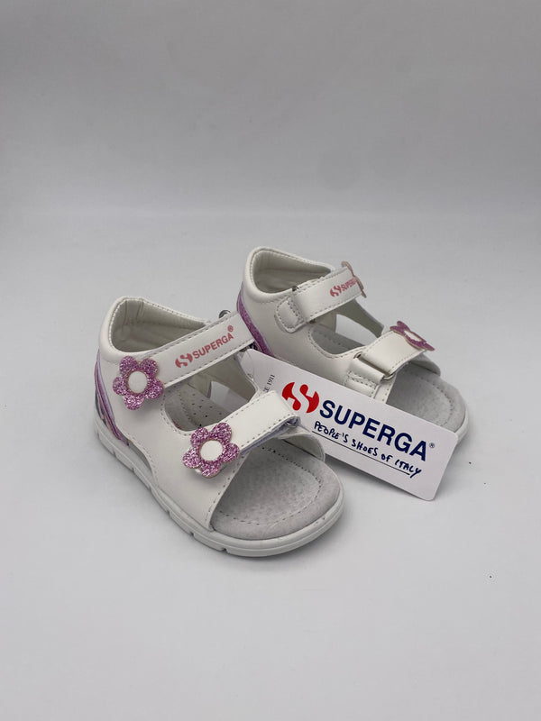 SUPERGA - Sandali Velcro Leopardo - BAM