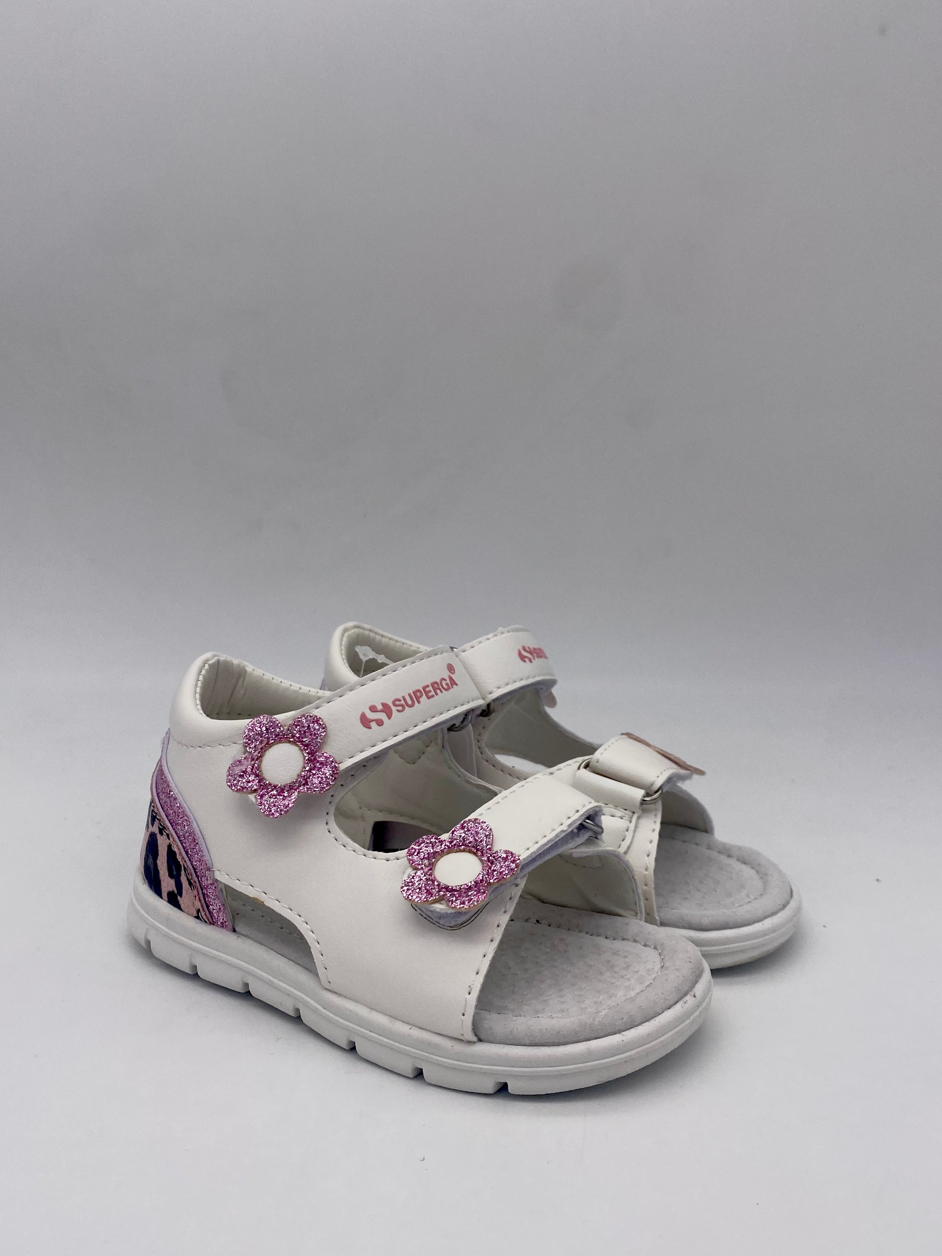 SUPERGA - Sandali Velcro Leopardo - BAM