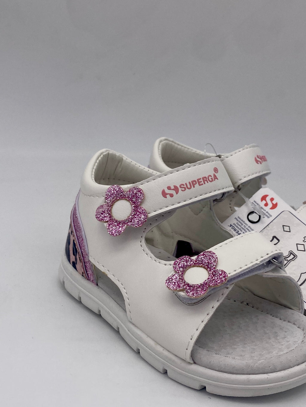 SUPERGA - Sandali Velcro Leopardo - BAM