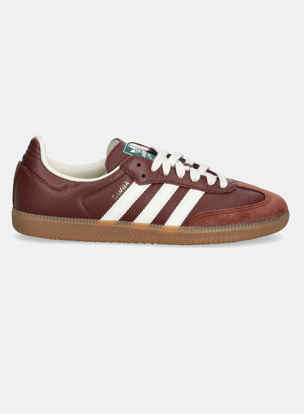 ADIDAS - SAMBA OG MARRONE/BIANCO