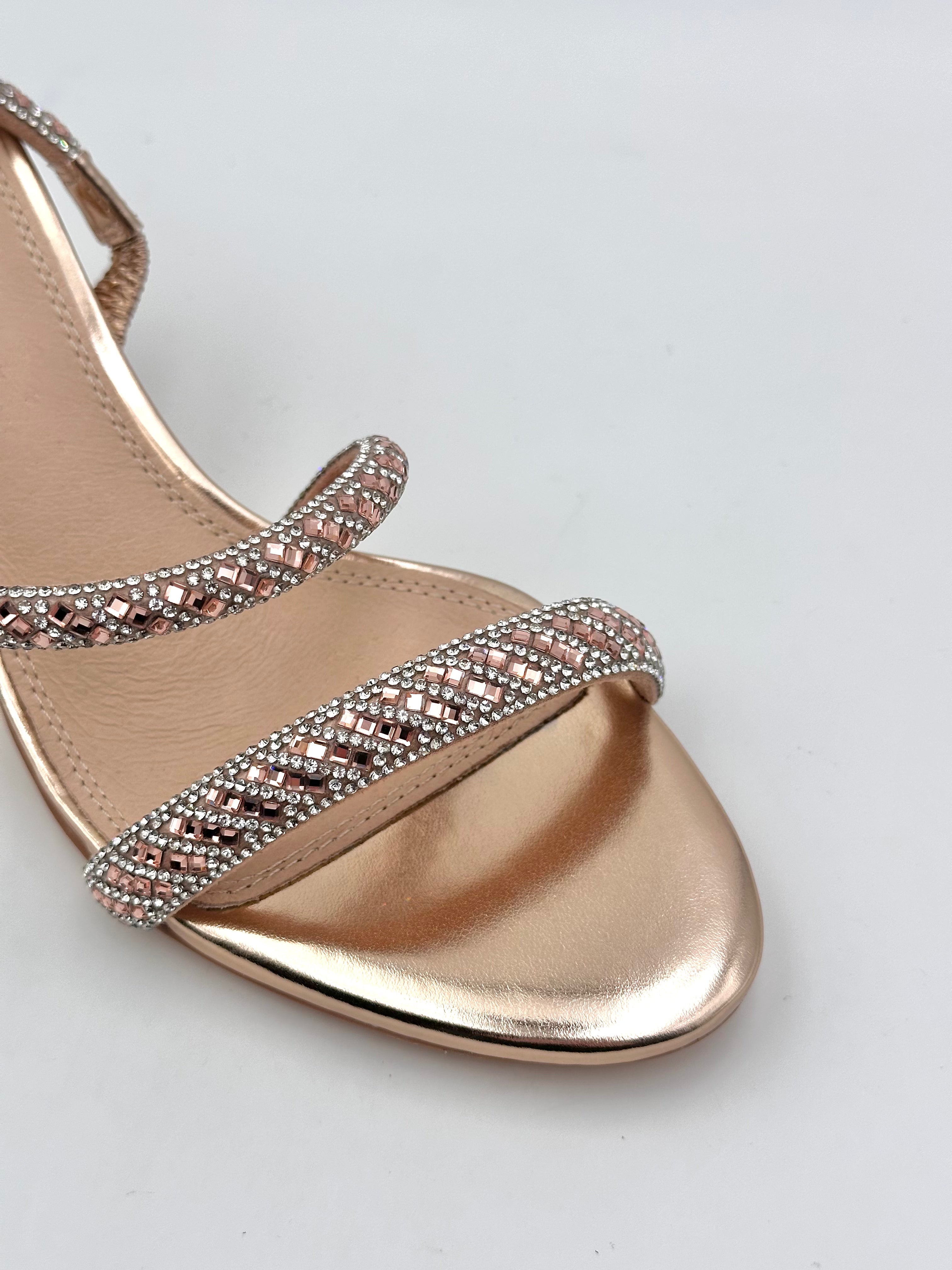 Gold&gold - Tacco Basso Gioiello Champagne