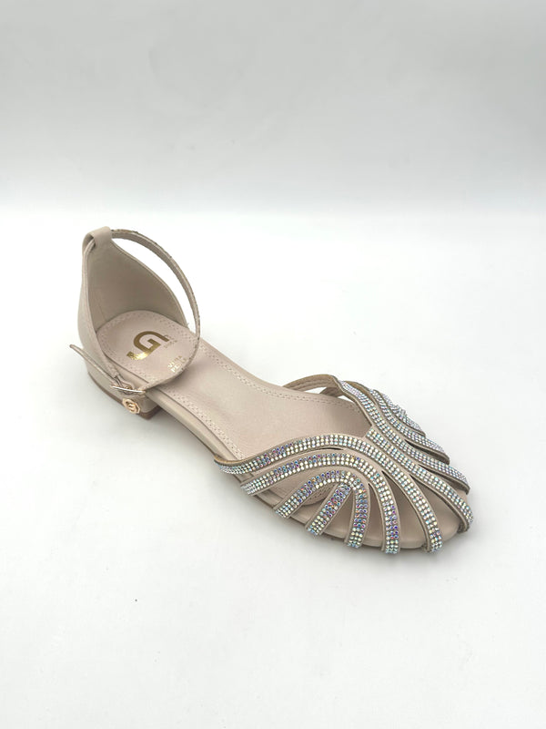 Gold&Gold - Sandalo Basso ORO/ARGENTO