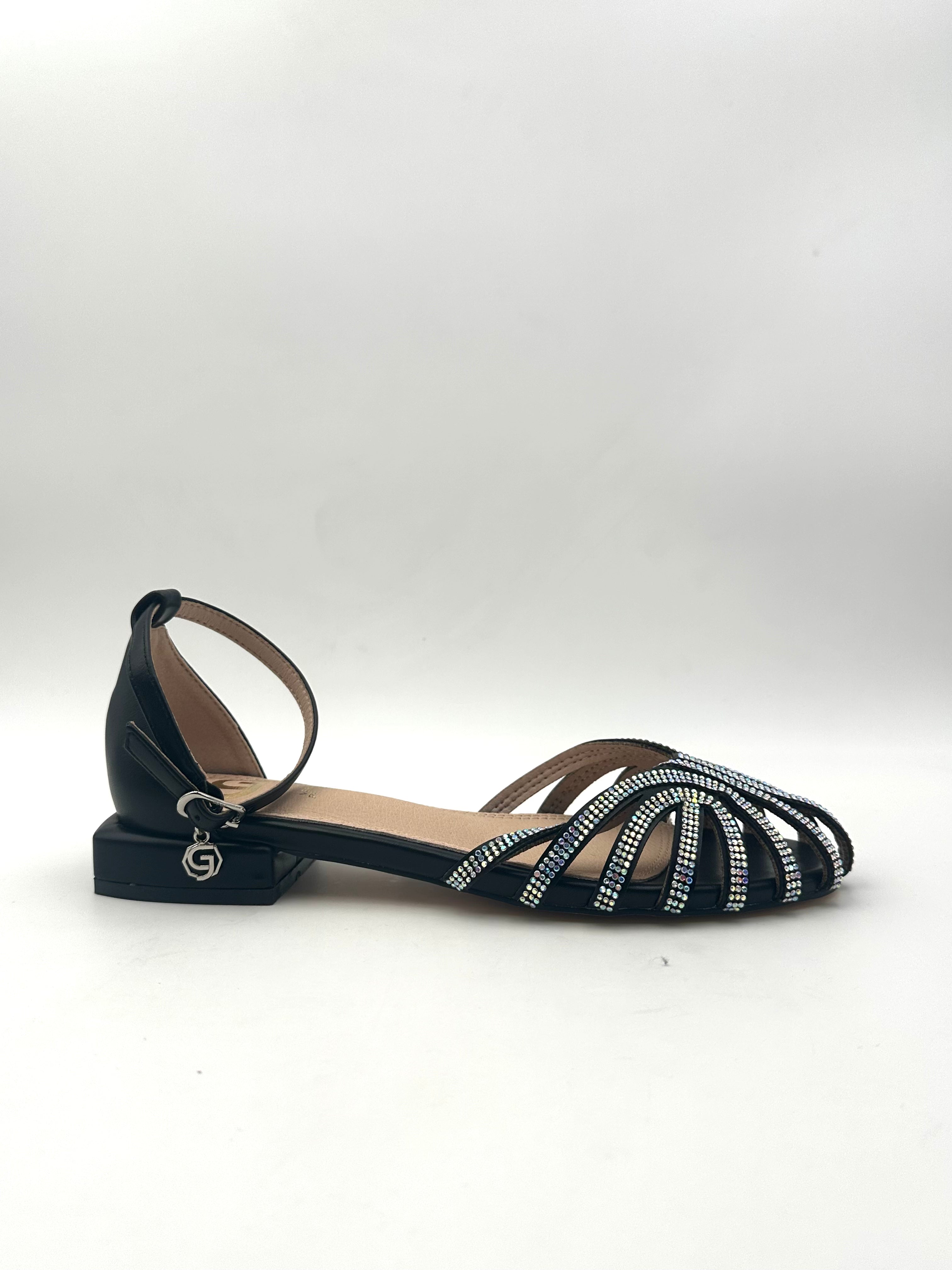 Gold&Gold - Sandalo Basso ORO/ARGENTO