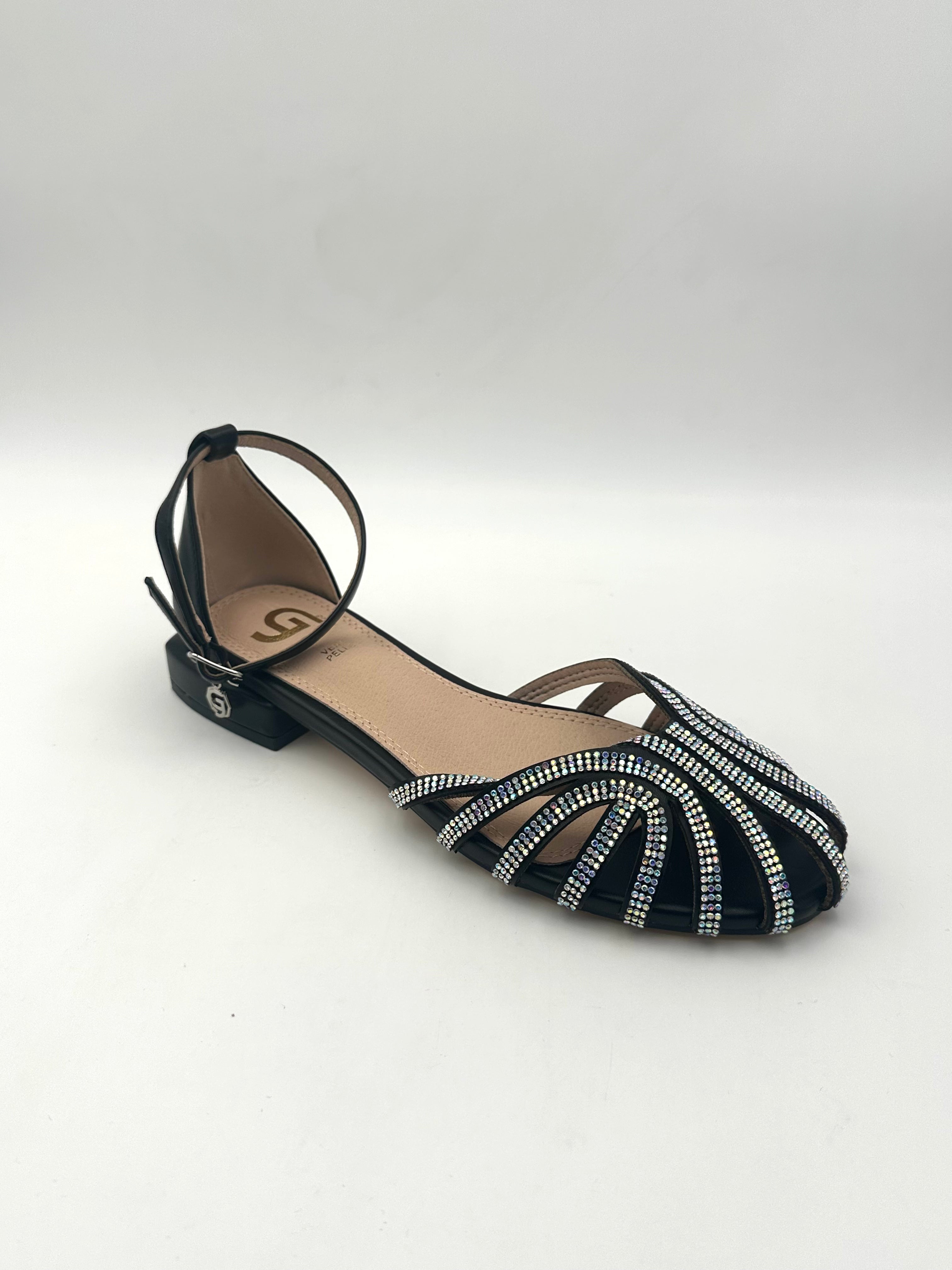 Gold&Gold - Sandalo Basso ORO/ARGENTO
