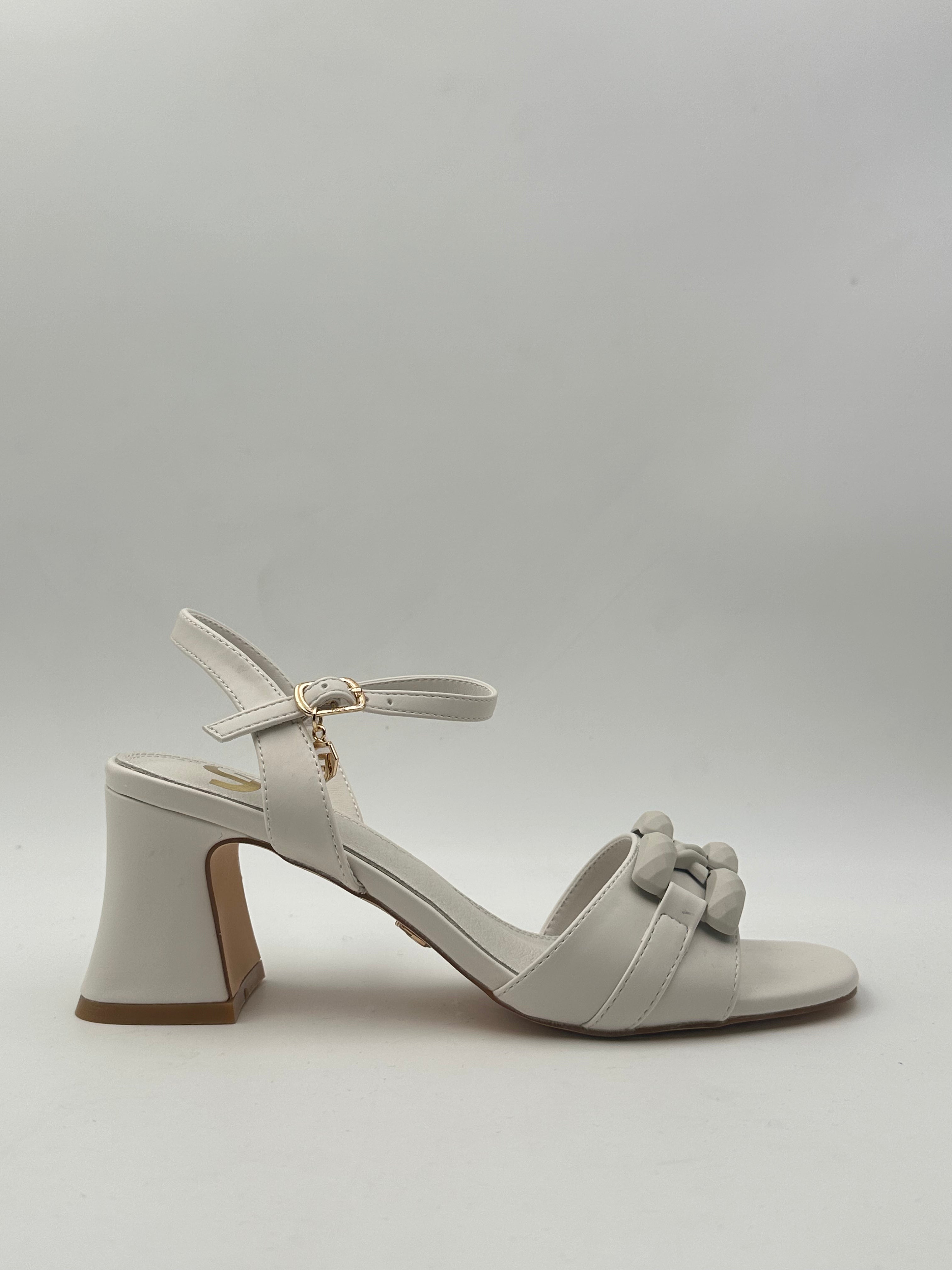 Gold&Gold - Sandalo Tacco con Fibbia - DONNA