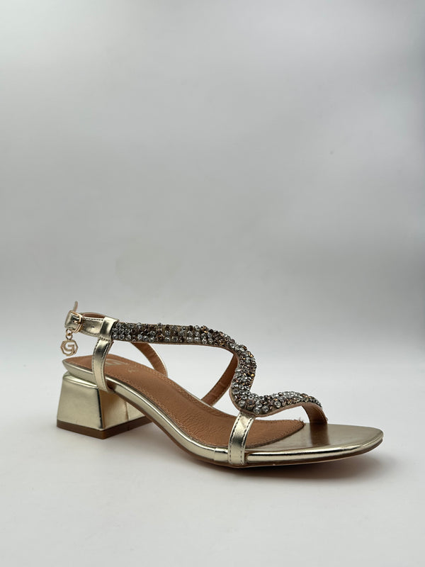 Gold&Gold - Sandalo con tacco 3cm