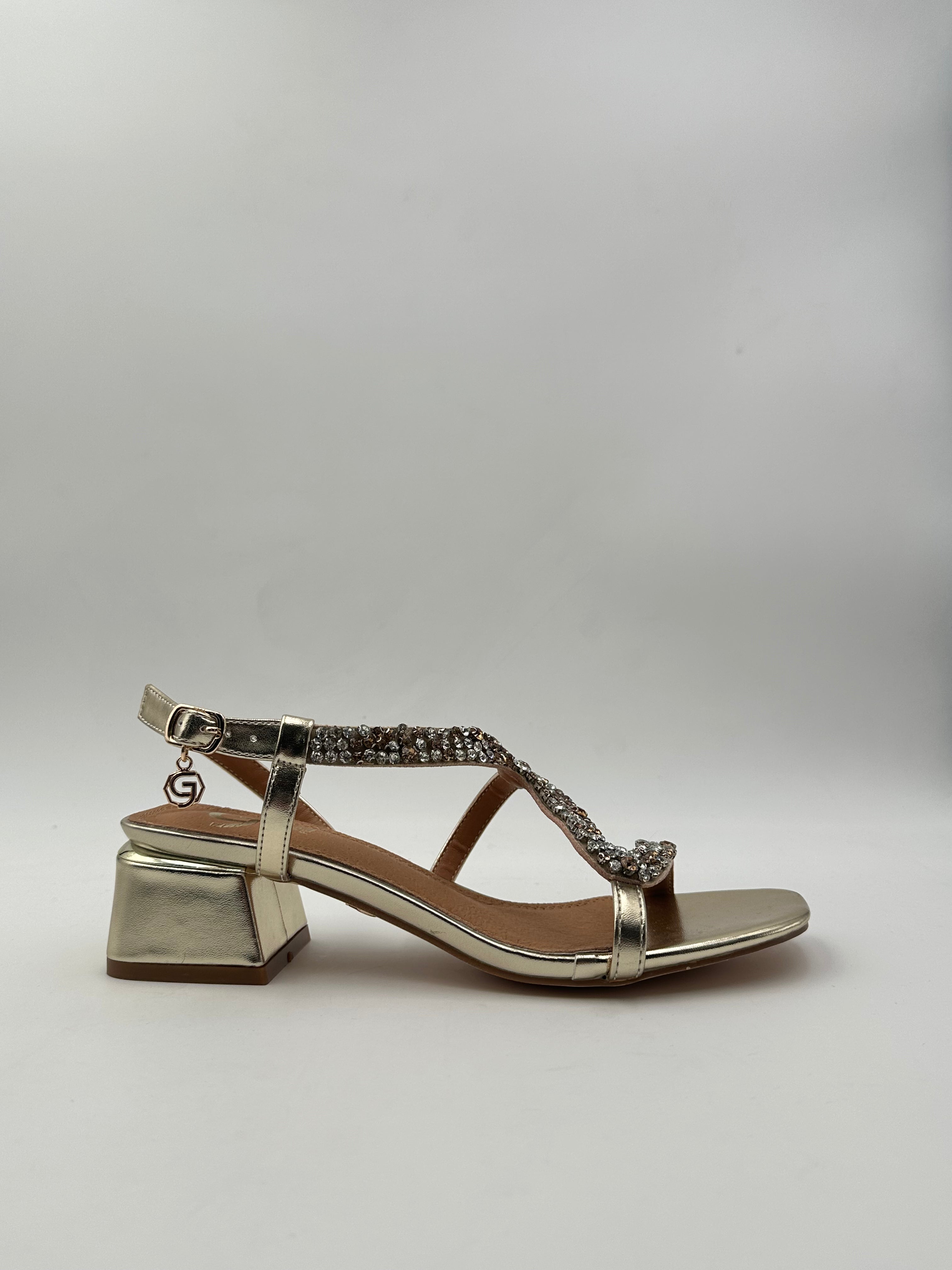 Gold&Gold - Sandalo con tacco 3cm