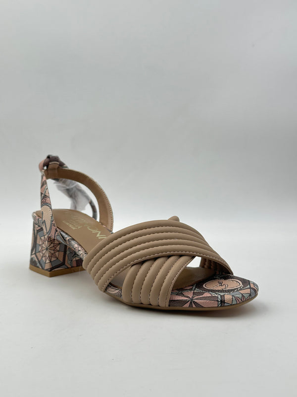 Gattinoni ROMA - Sandali Shirley Calf PVC - Teodosia Beige