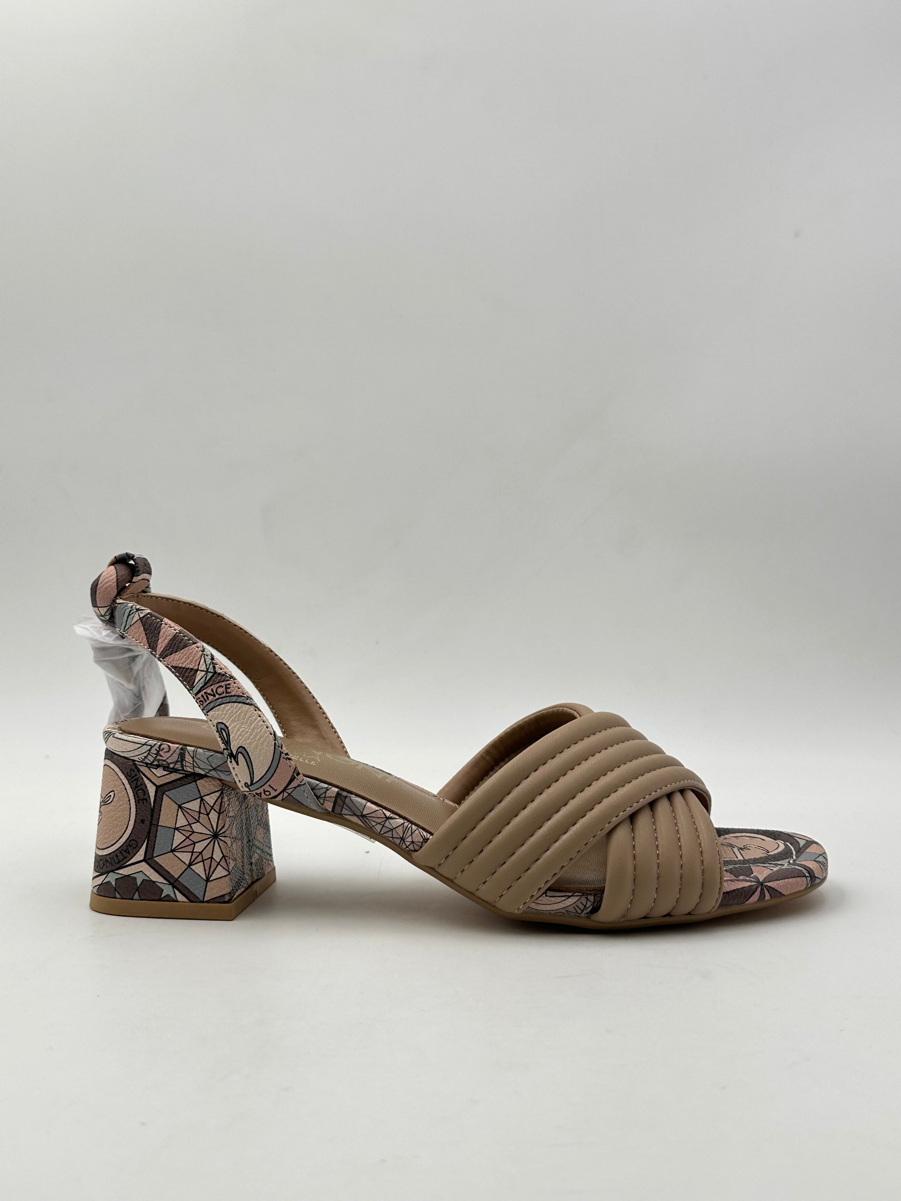 Gattinoni ROMA - Sandali Shirley Calf PVC - Teodosia Beige