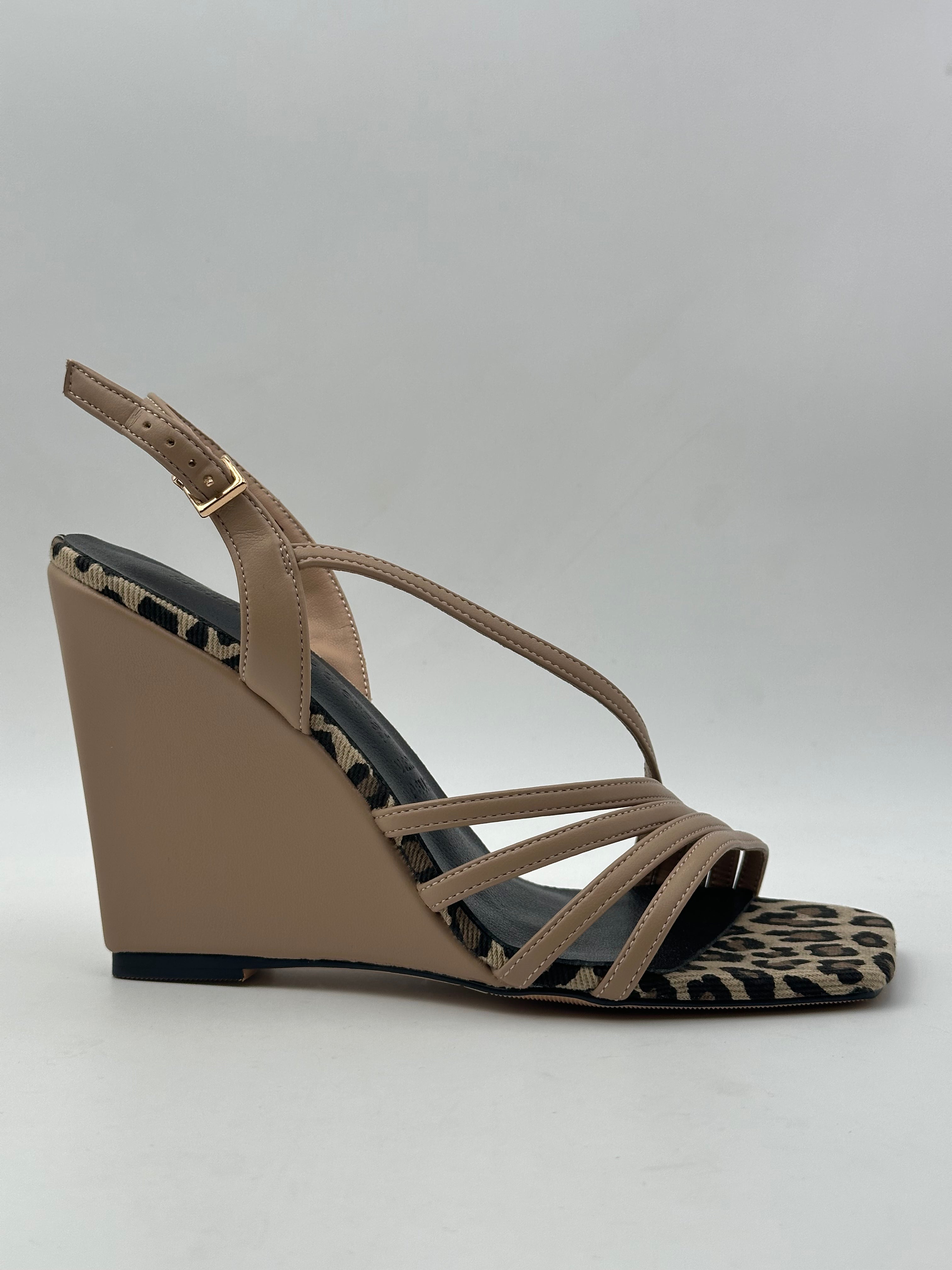 Manufacture D'Essai - Sandalo Leopardato Zeppa alta - MM73