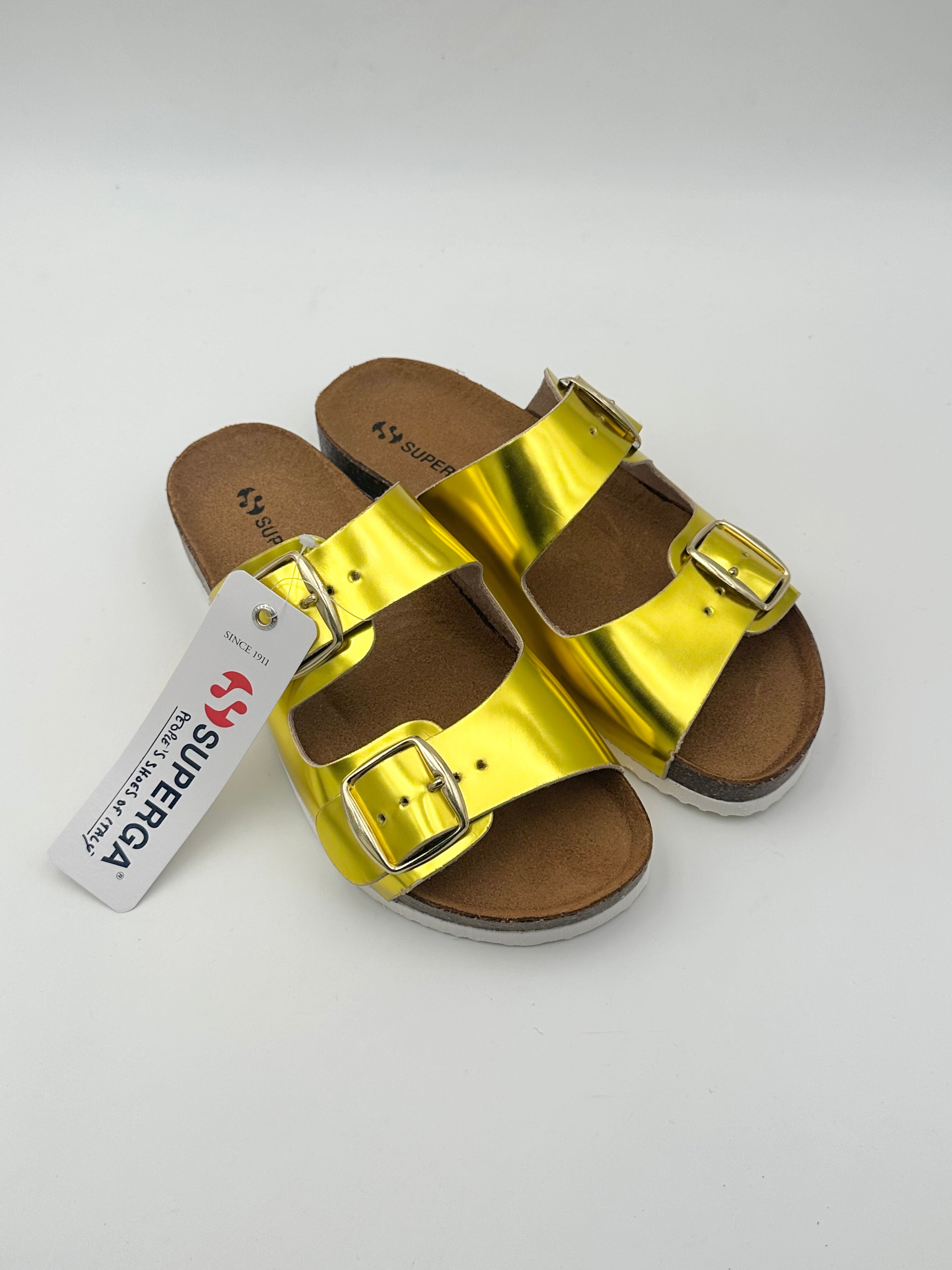 Superga - Sandali Birk Laminati - Donna