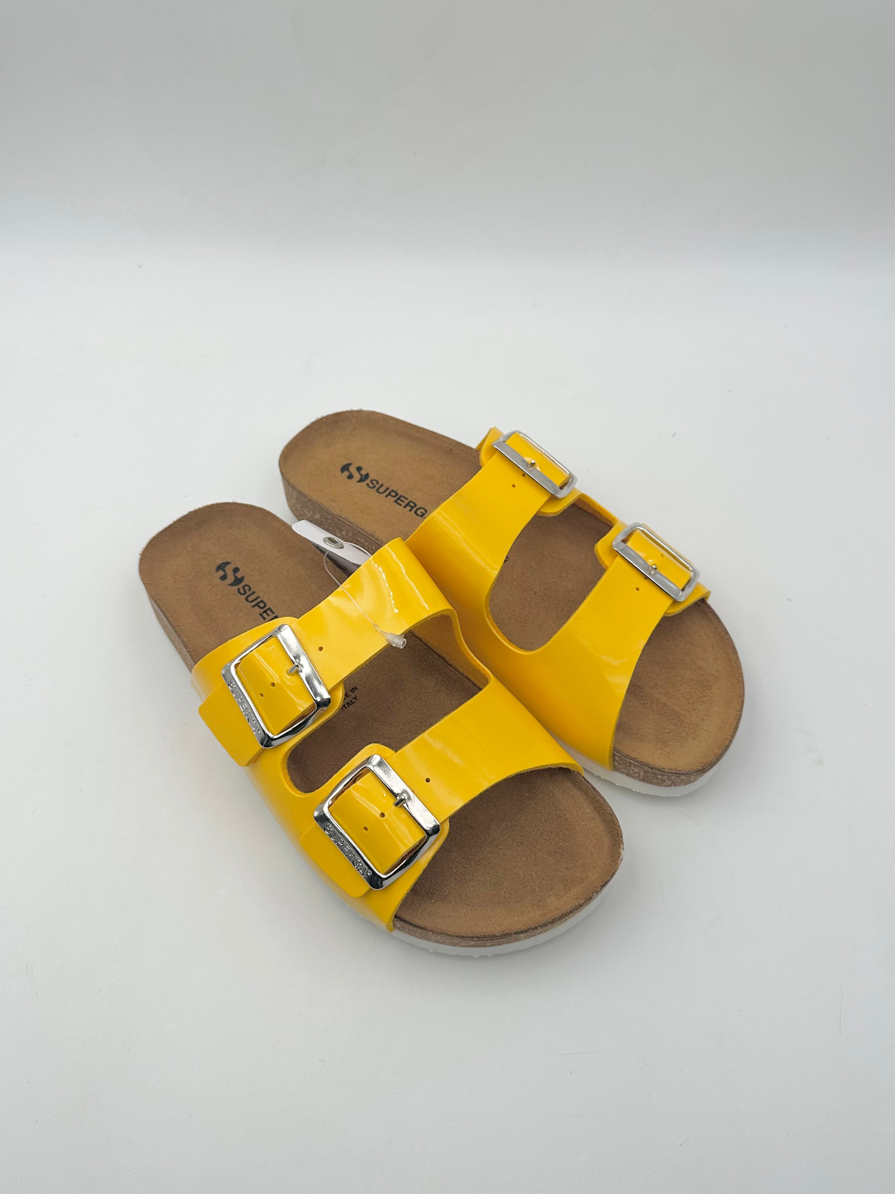 Superga - Sandali Birk Lucidi - Donna