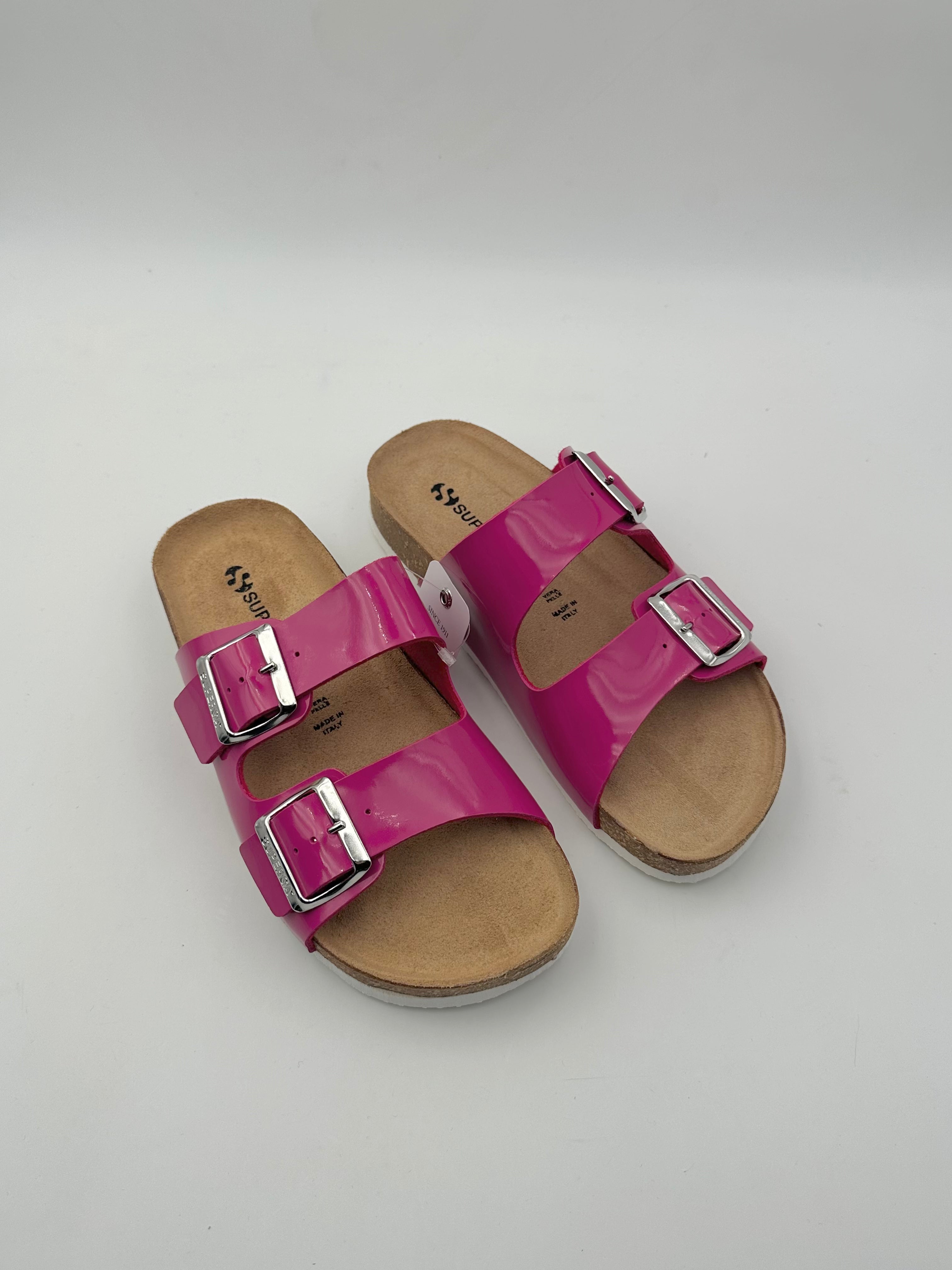 Superga - Sandali Birk Lucidi - Donna