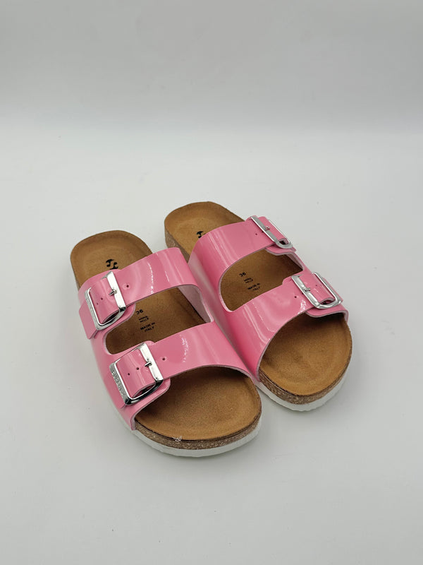 Superga - Sandali Birk Lucidi - Donna