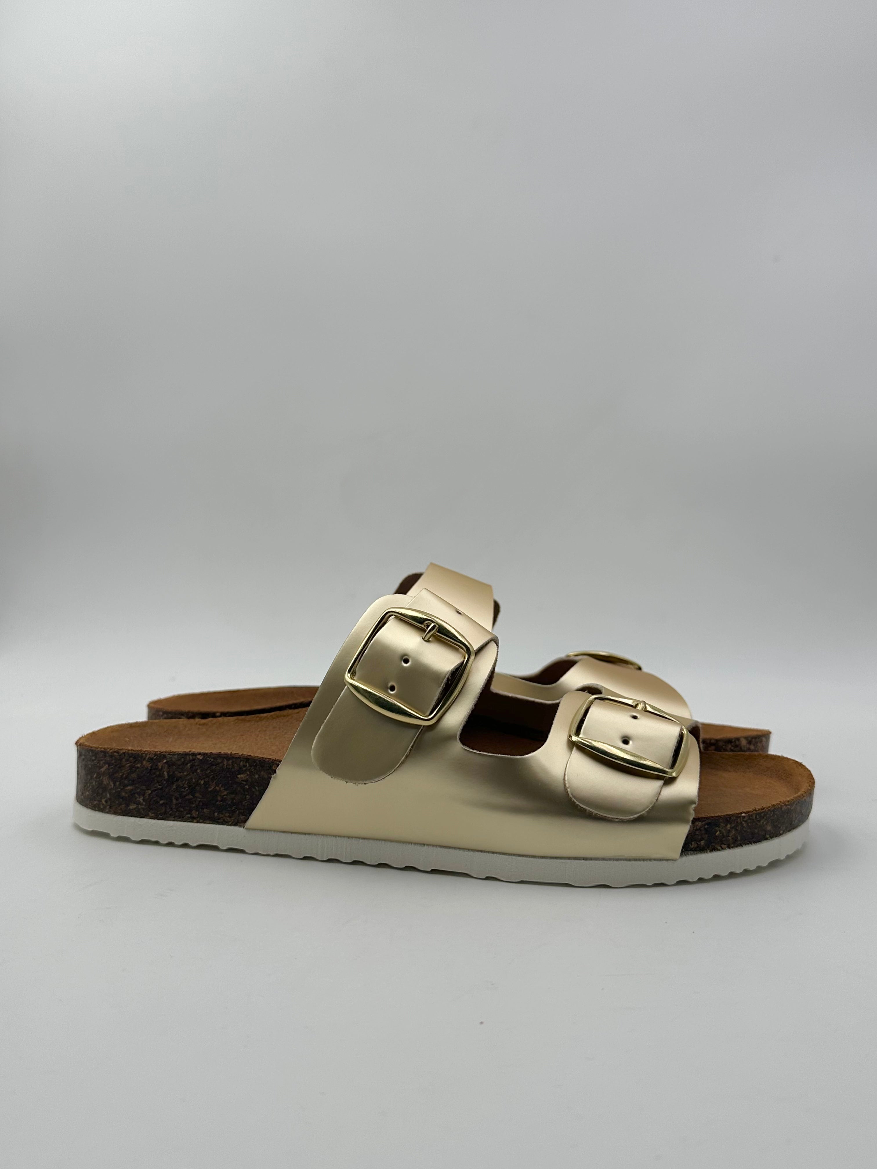 Superga - Sandali Birk Laminati - Donna