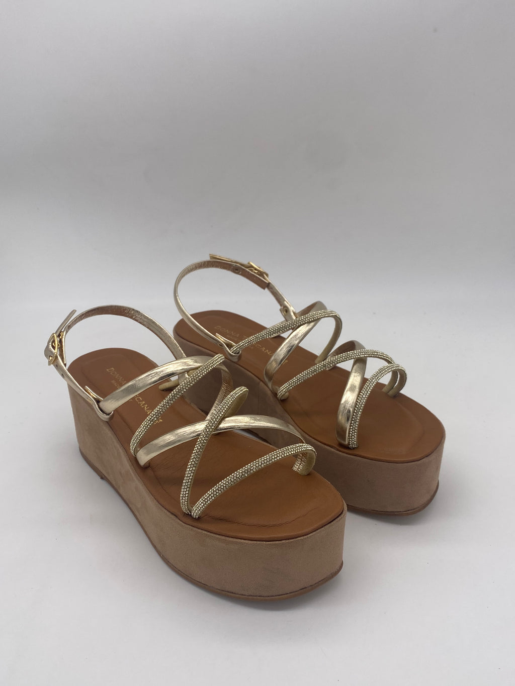 DONNA TOSCANA - Sandali Gioiello Oro - Donna