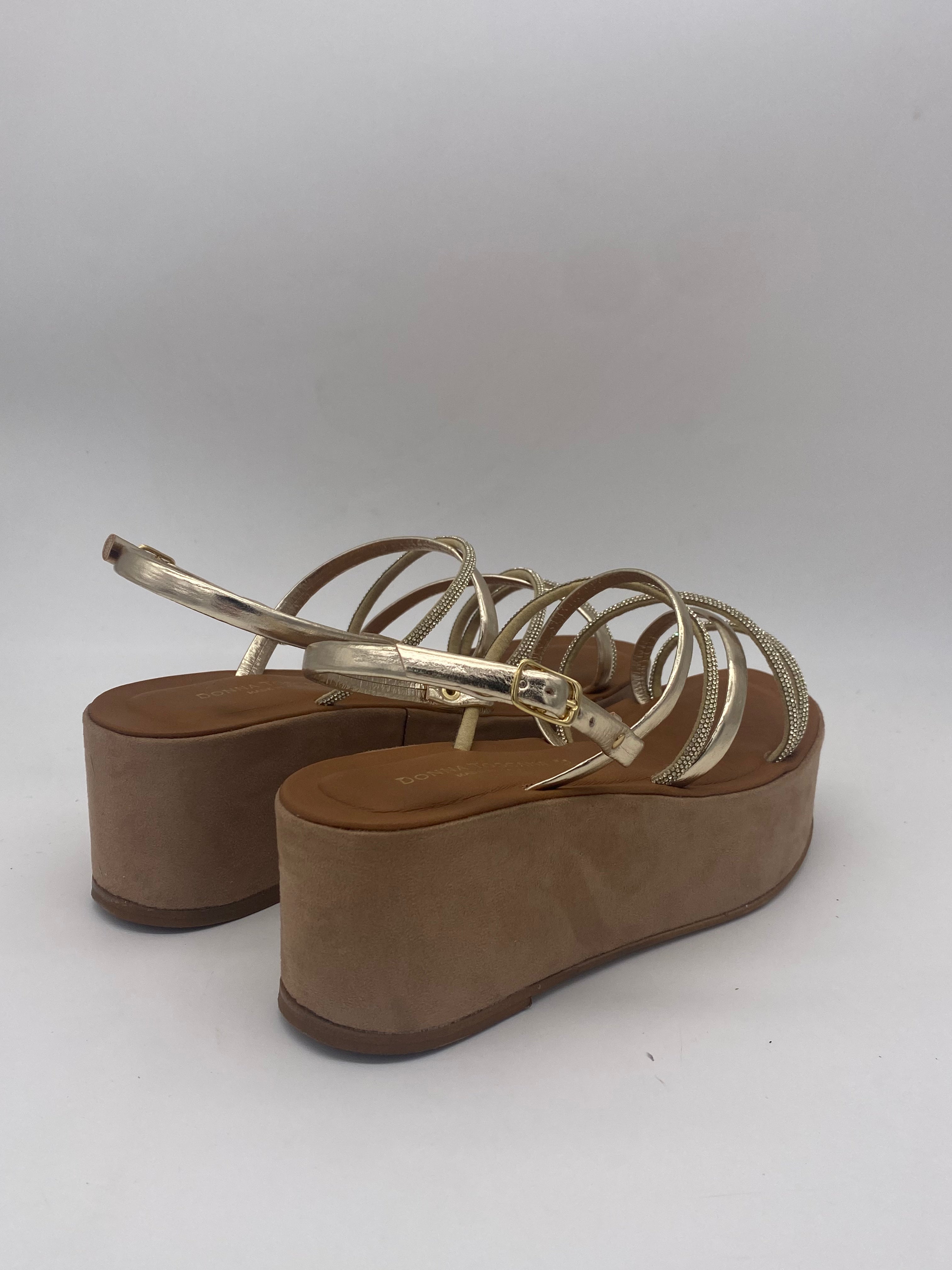 DONNA TOSCANA - Sandali Gioiello Oro - Donna
